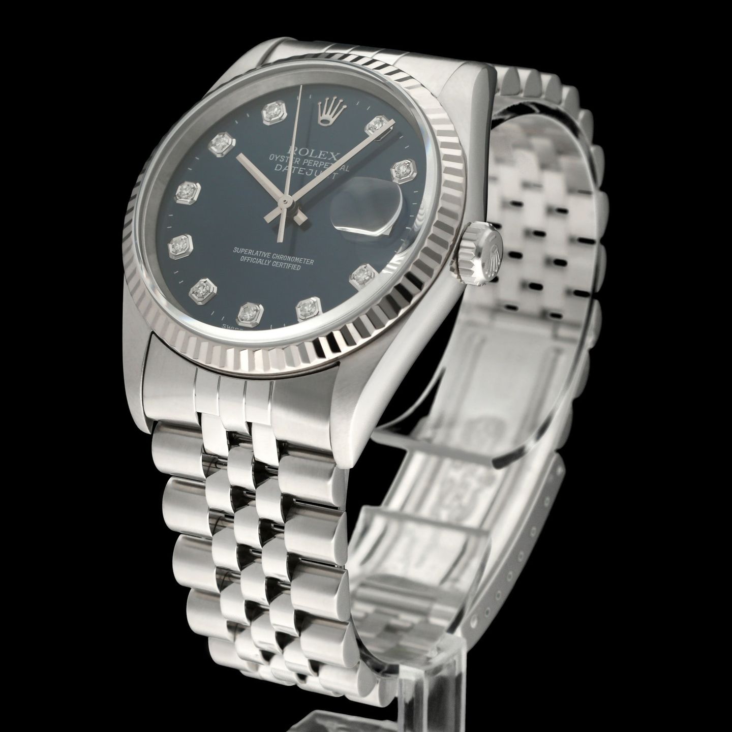 Rolex Datejust 36 16234 (2000) - 36 mm Steel case (5/8)