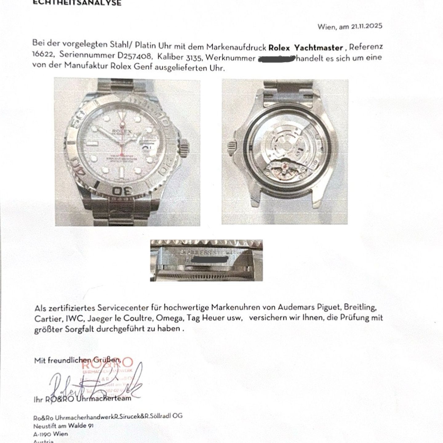 Rolex Yacht-Master 40 16622 - (6/6)