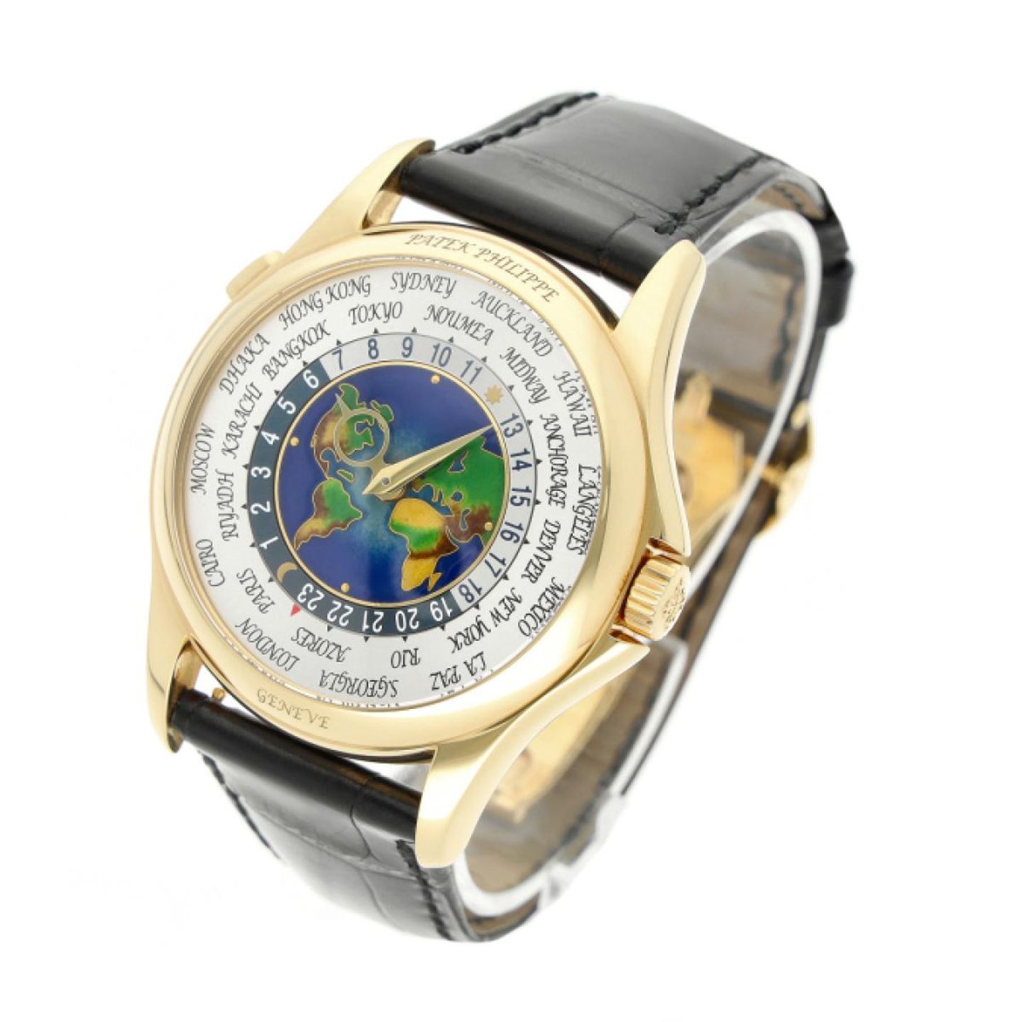 Patek Philippe World Time 5131J-014 (2015) - Meerkleurig wijzerplaat 40mm Geelgoud (2/5)