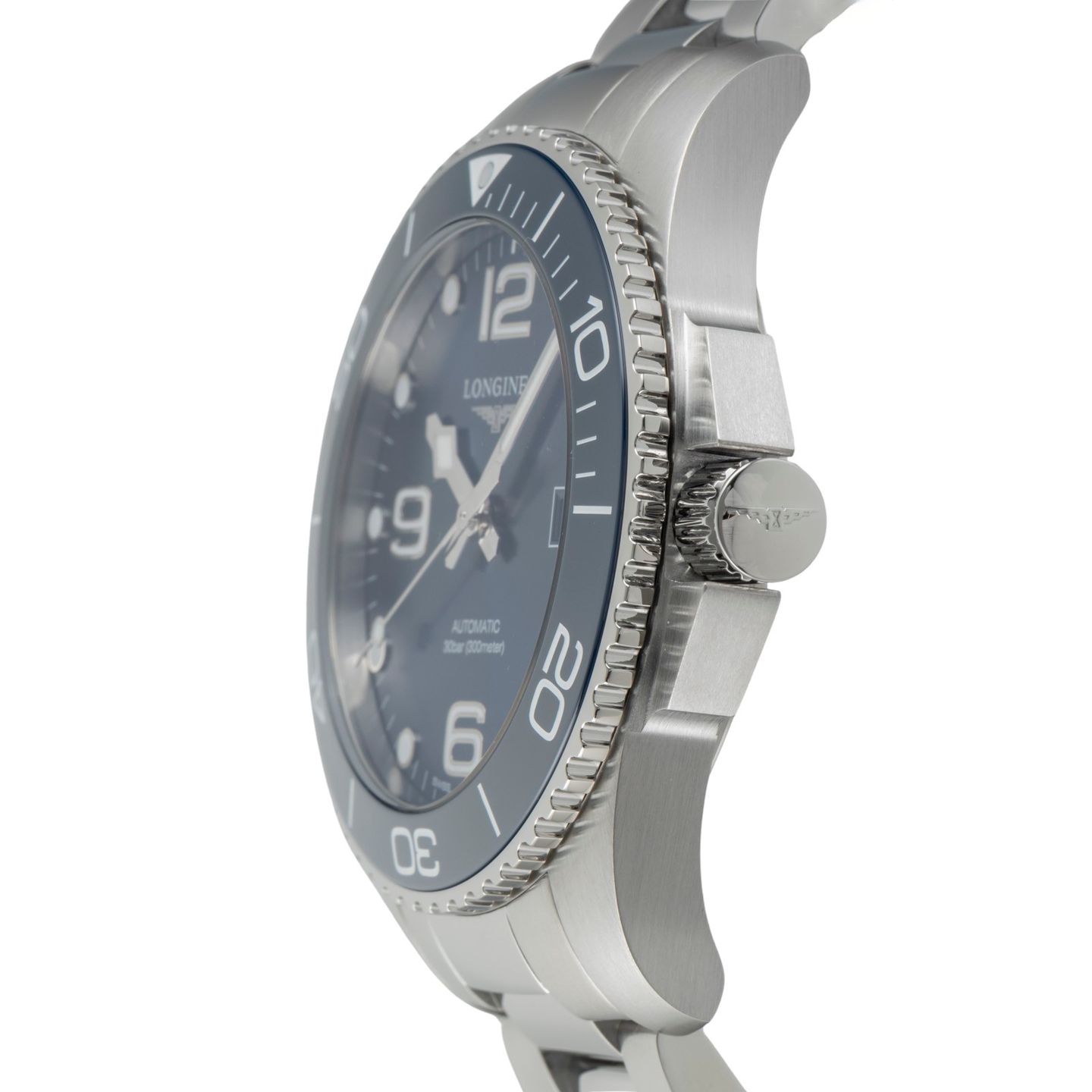 Longines HydroConquest L3.782.4.96.6 (Onbekend (willekeurig serienummer)) - Blauw wijzerplaat 43mm Staal (6/8)