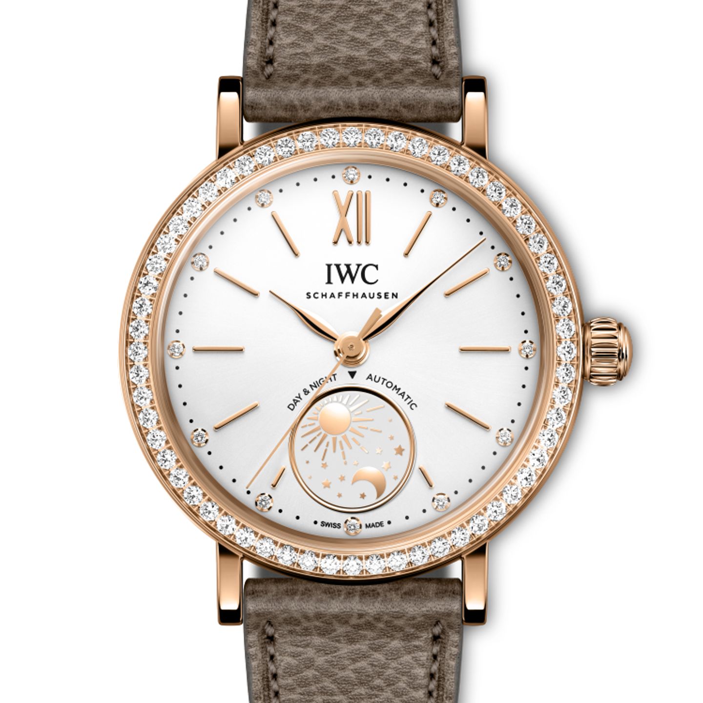 IWC Portofino Automatic IW659802 (2024) - Zilver wijzerplaat 34mm Roodgoud (1/1)