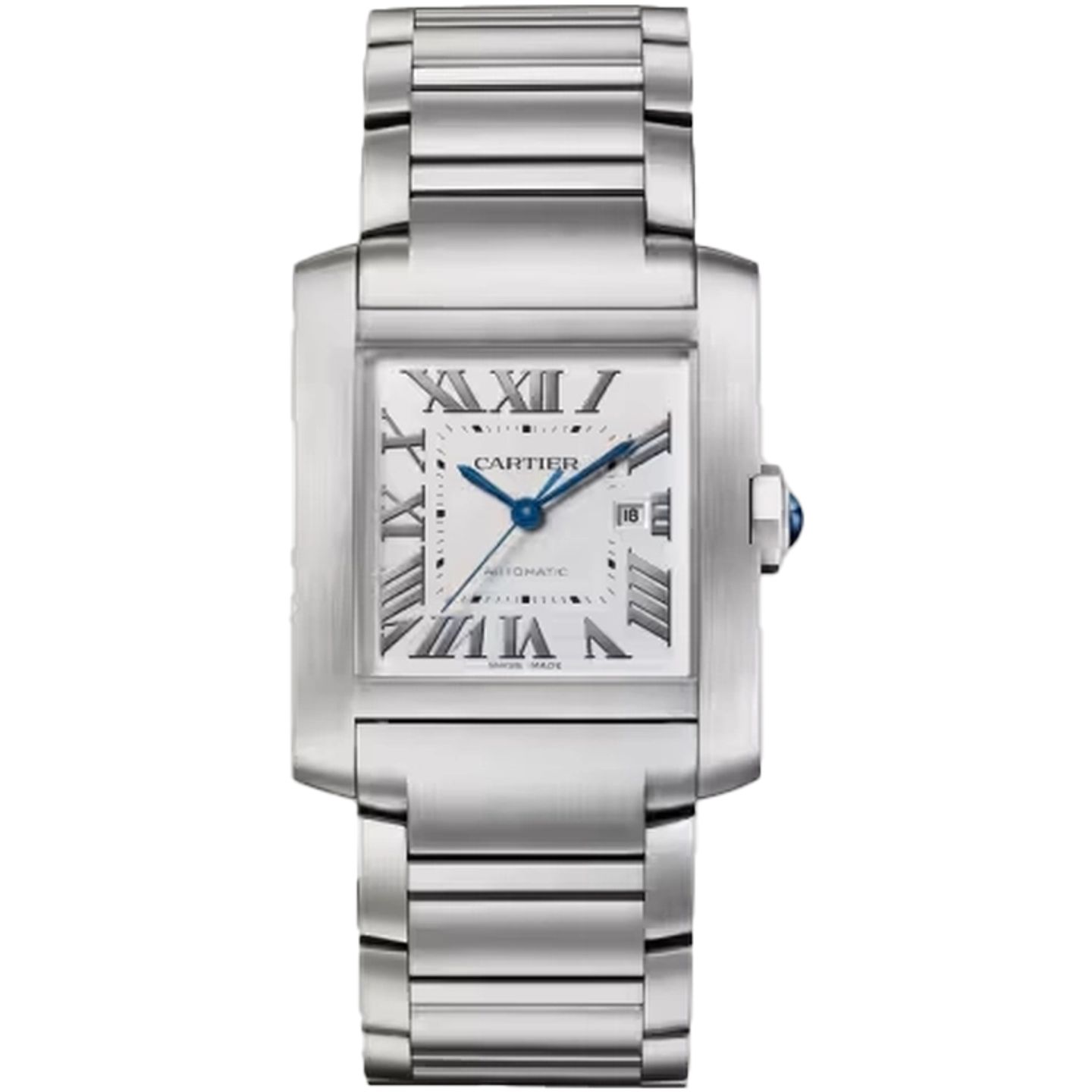 Cartier Tank Française WSTA0067 (2025) - Silver dial 31 mm Steel case (1/1)