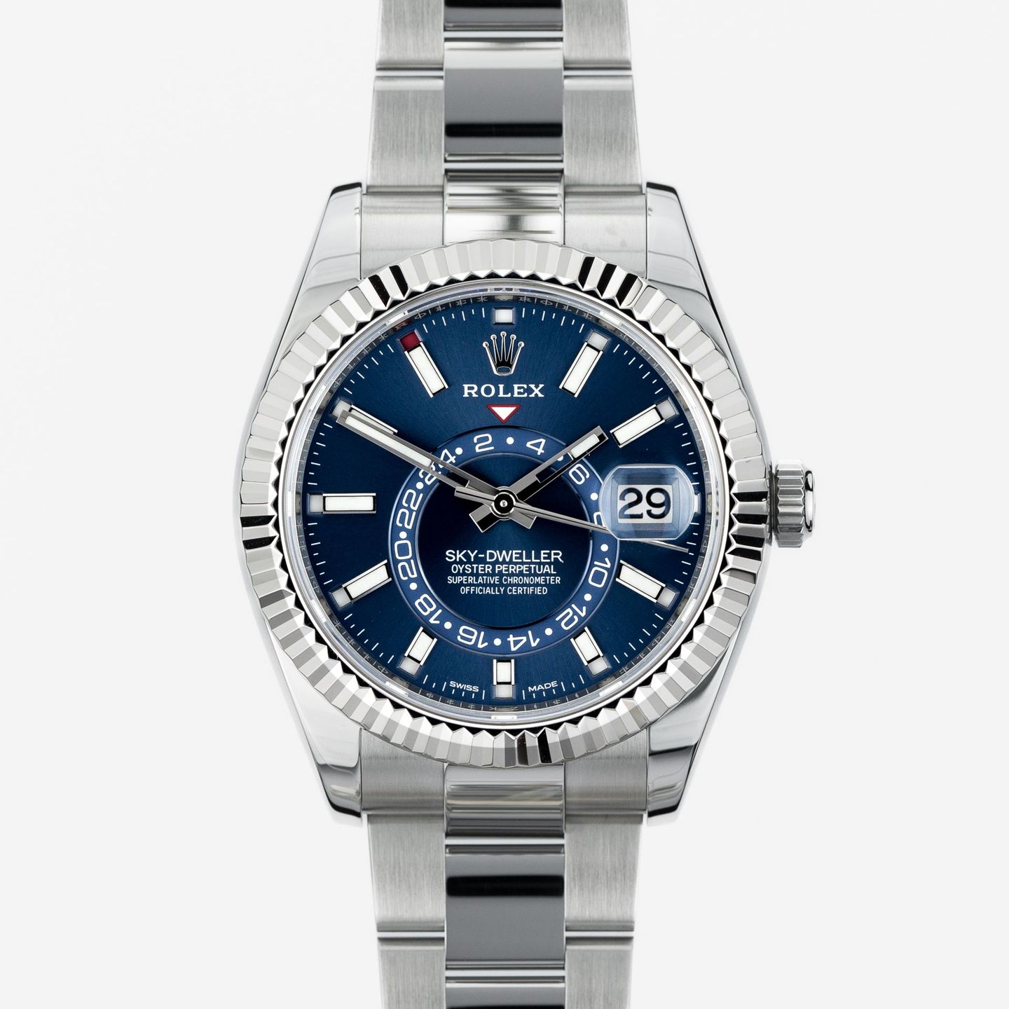 Rolex Sky-Dweller 326934 (Onbekend (willekeurig serienummer)) - 42mm Staal (1/7)