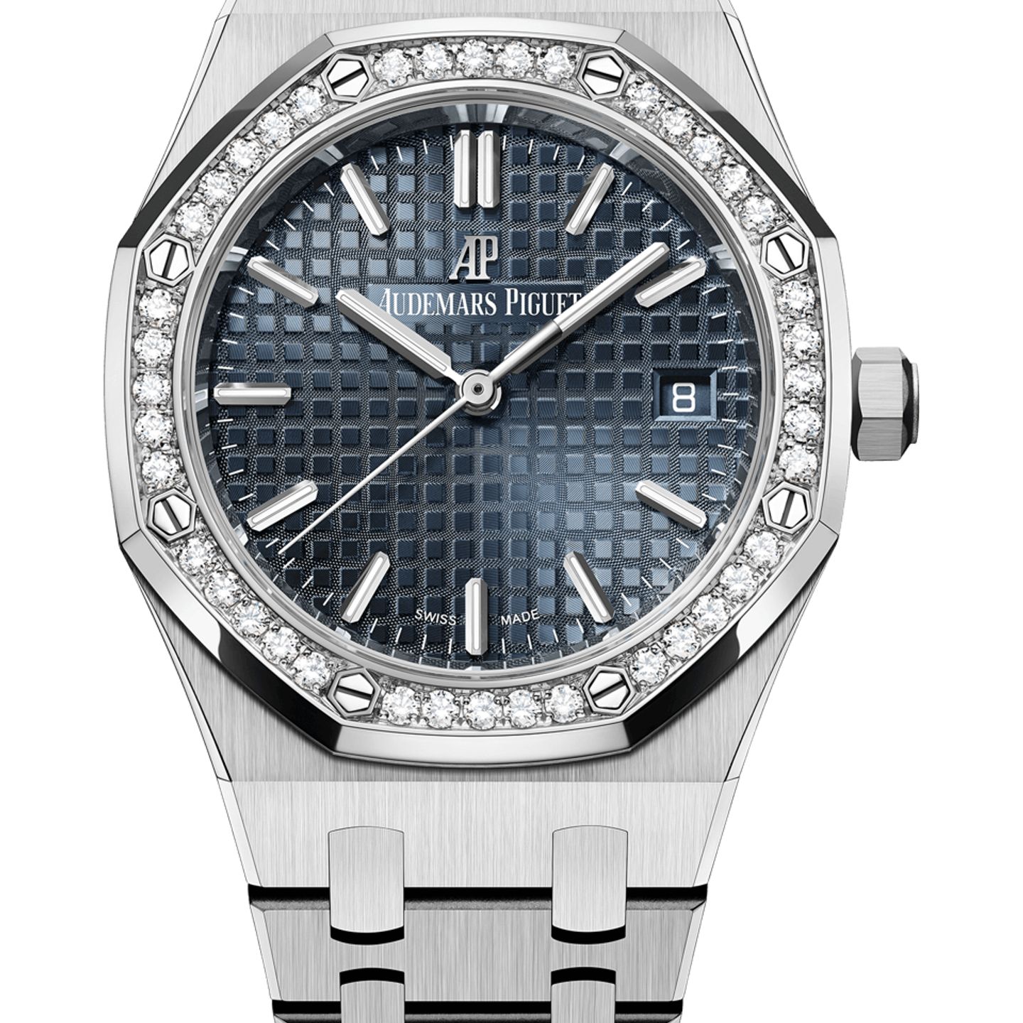 Audemars Piguet Royal Oak Selfwinding 77351ST.ZZ.1261ST.01 (2025) - Blue dial 34 mm Steel case (1/1)