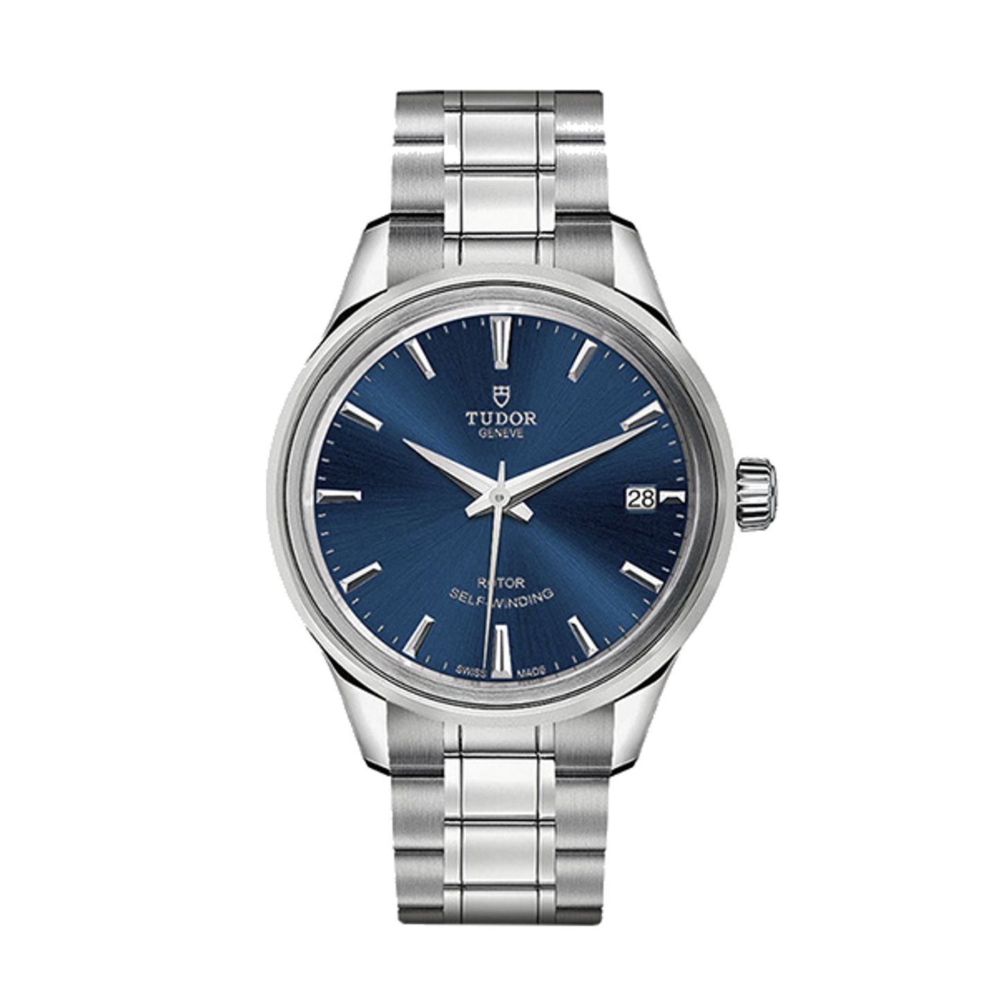 Tudor Style 12300 (2026) - Blue dial 34 mm Steel case (1/1)