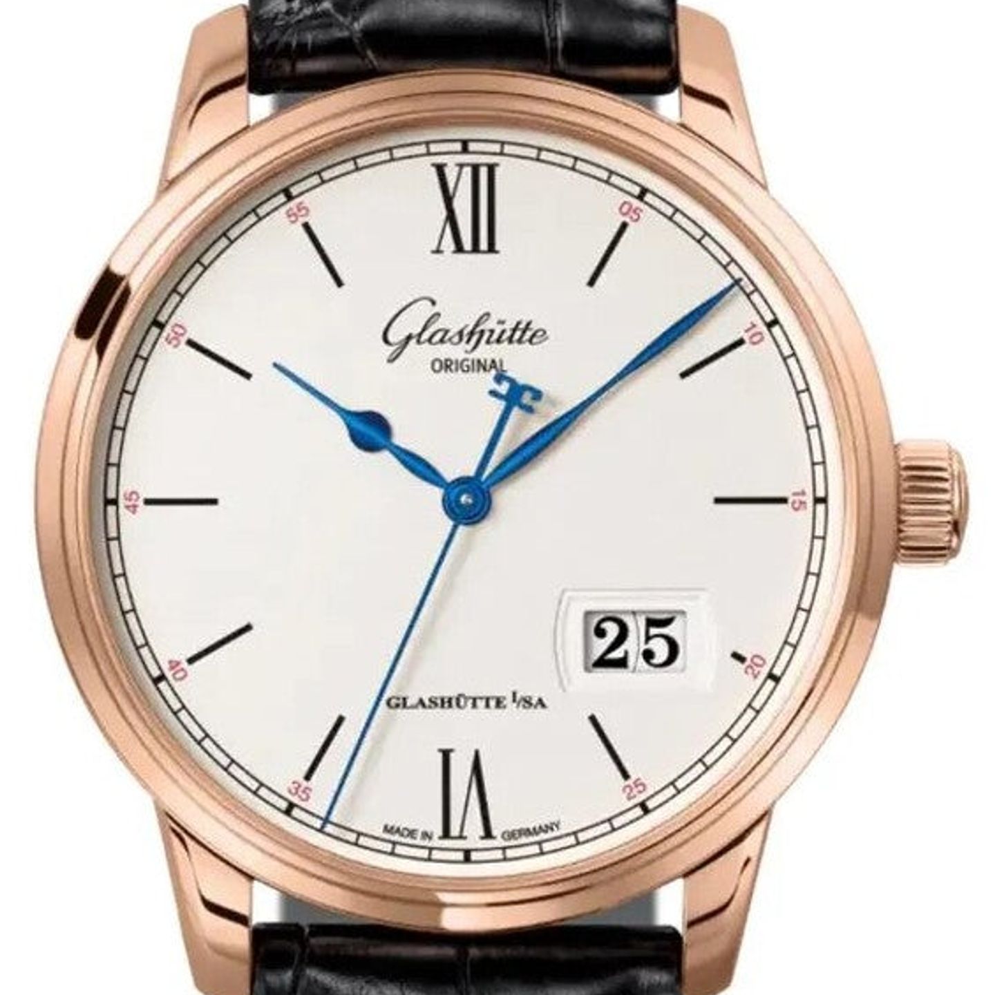 Glashütte Original Senator Excellence 1-36-04-02-05-61 (2026) - Silver dial 40 mm Red Gold case (1/1)