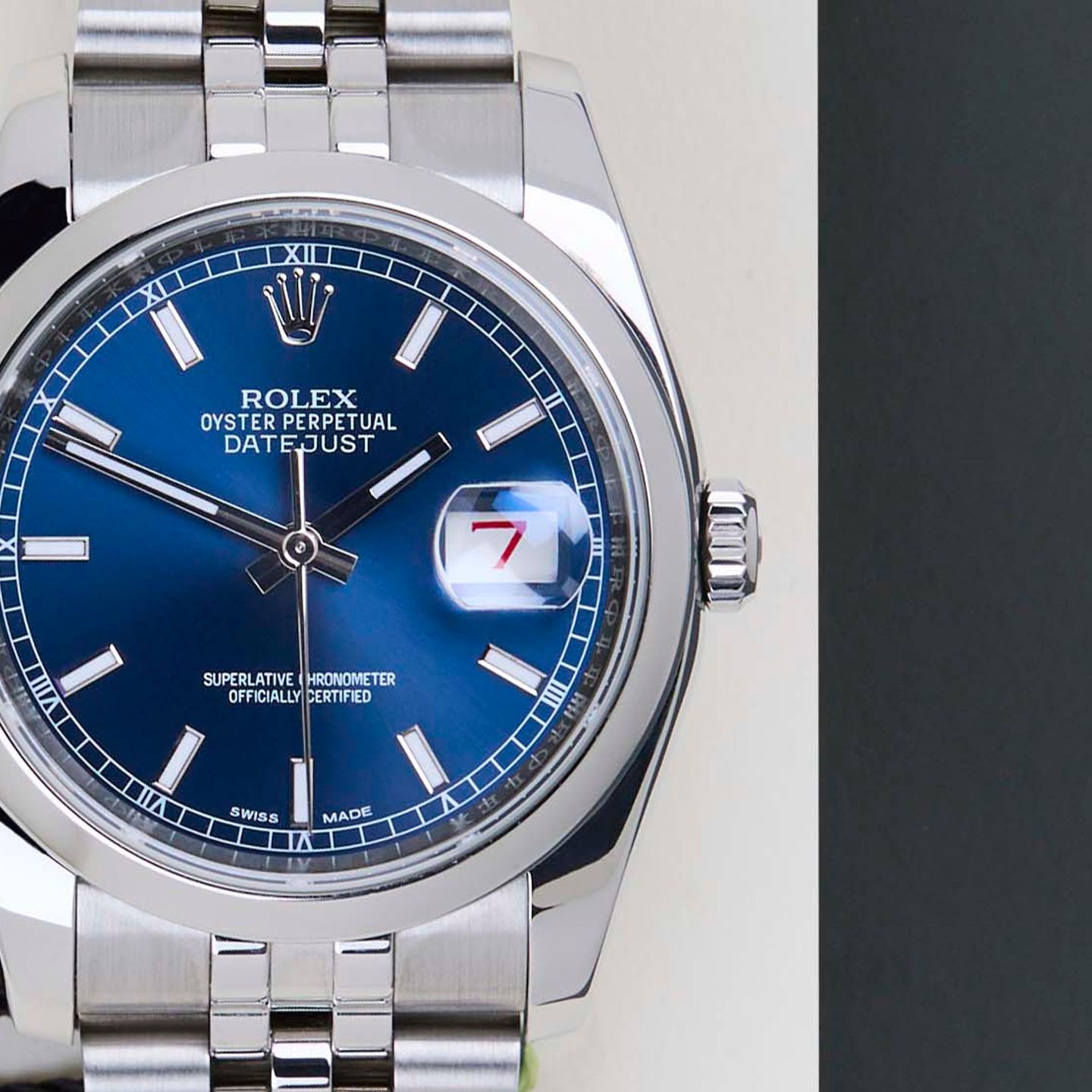 Rolex Datejust 36 116200 (2015) - 36mm Staal (5/8)