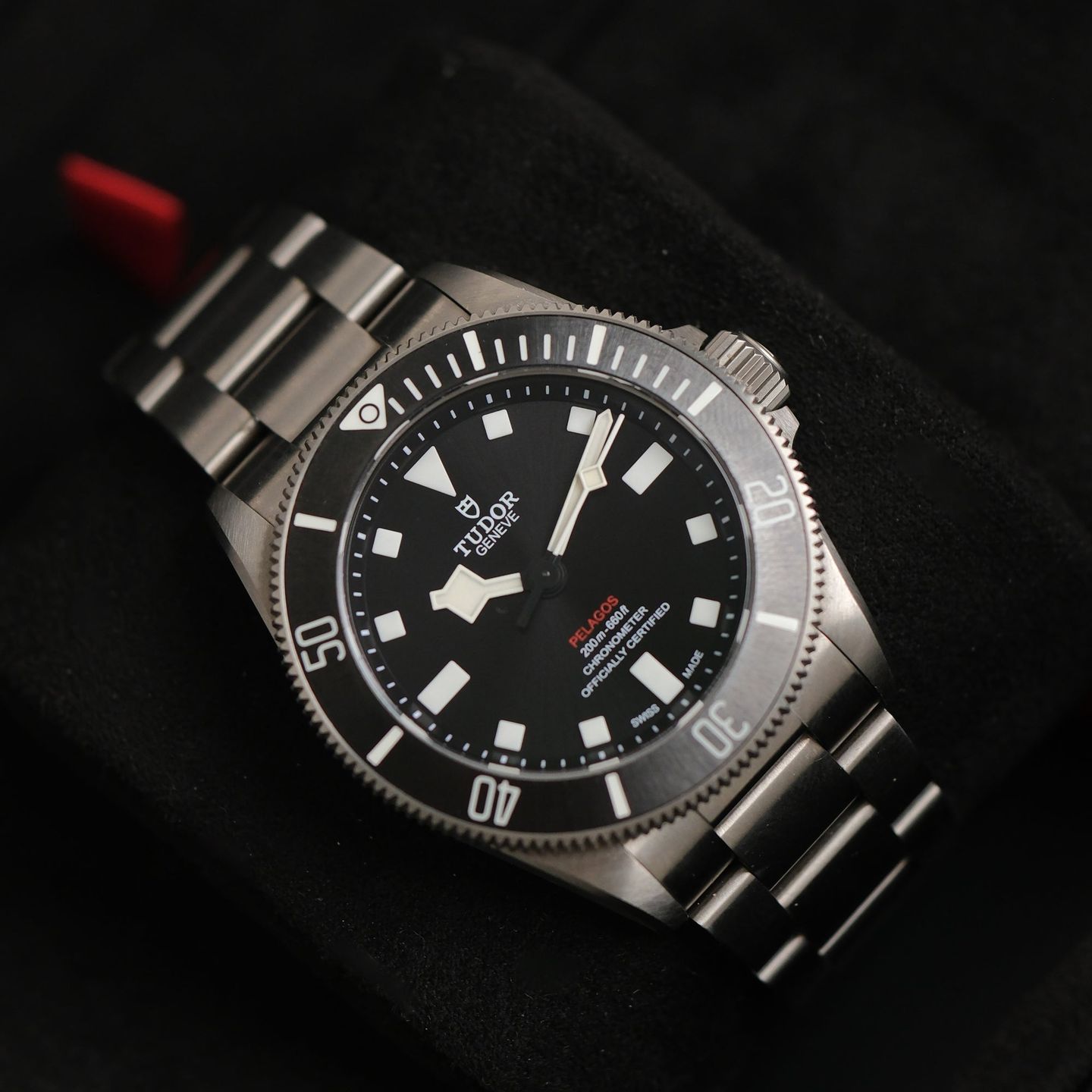 Tudor Pelagos 25407N (2025) - Zwart wijzerplaat 39mm Titanium (5/5)