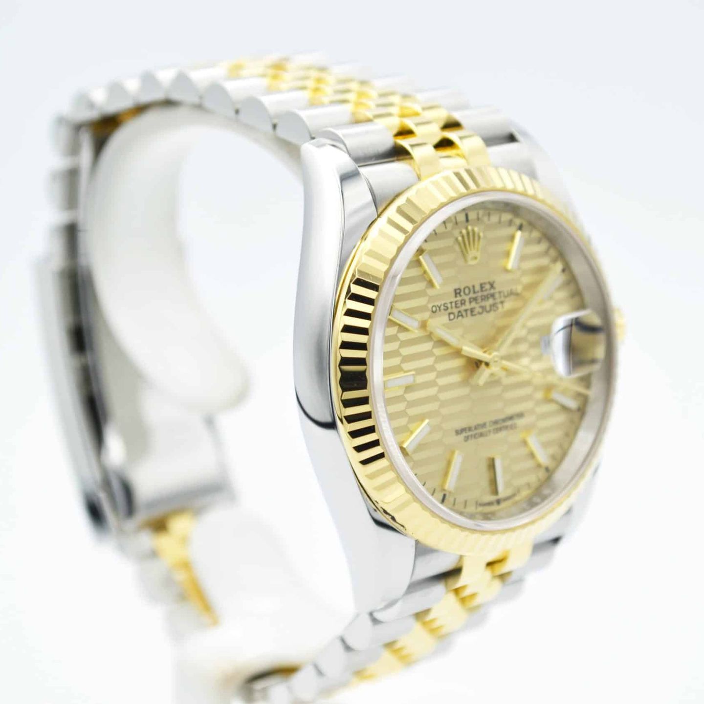 Rolex Datejust 36 126233 (2022) - 36mm Goud/Staal (6/7)