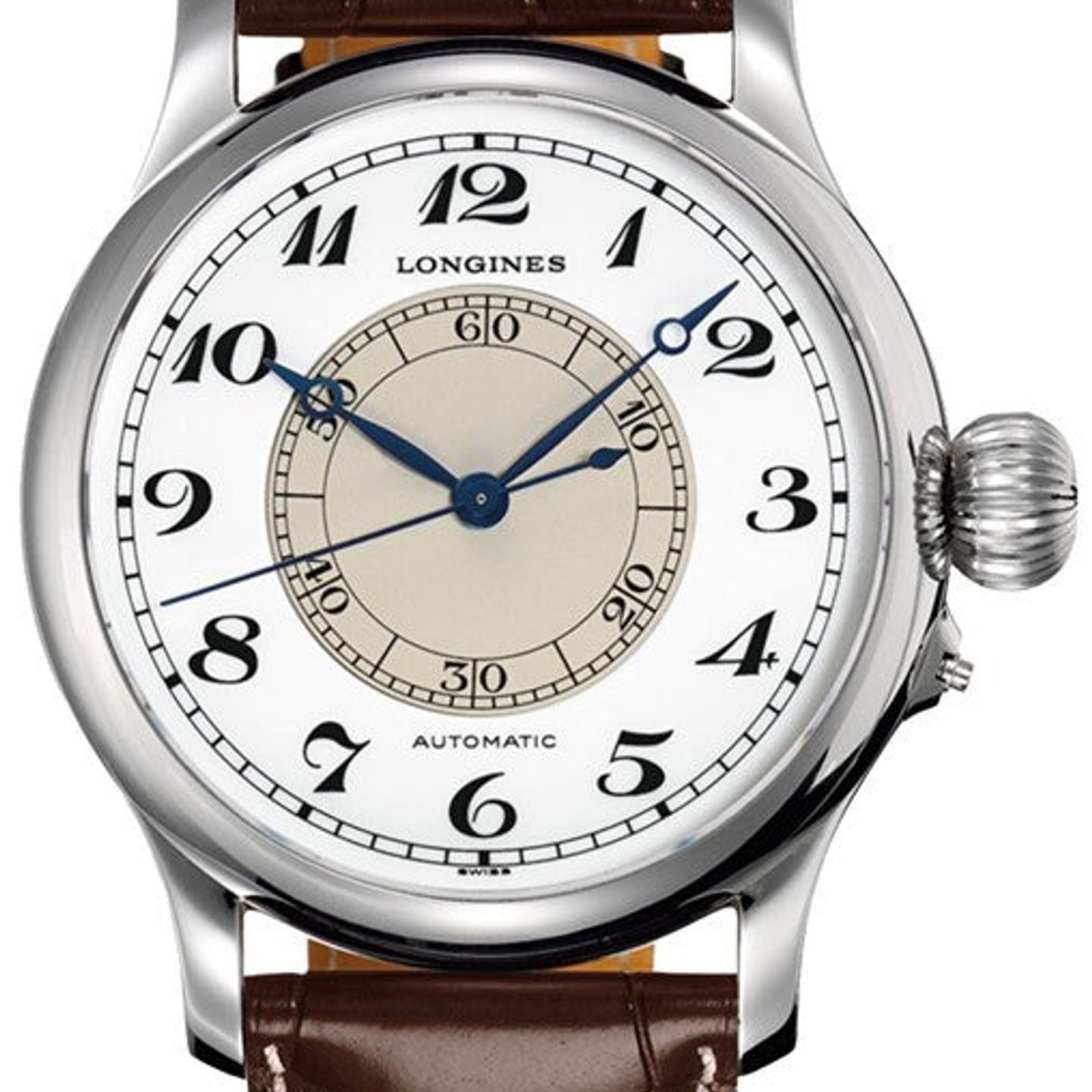 Longines Heritage L2.713.4.13.0 (2026) - Wit wijzerplaat 48mm Staal (1/1)