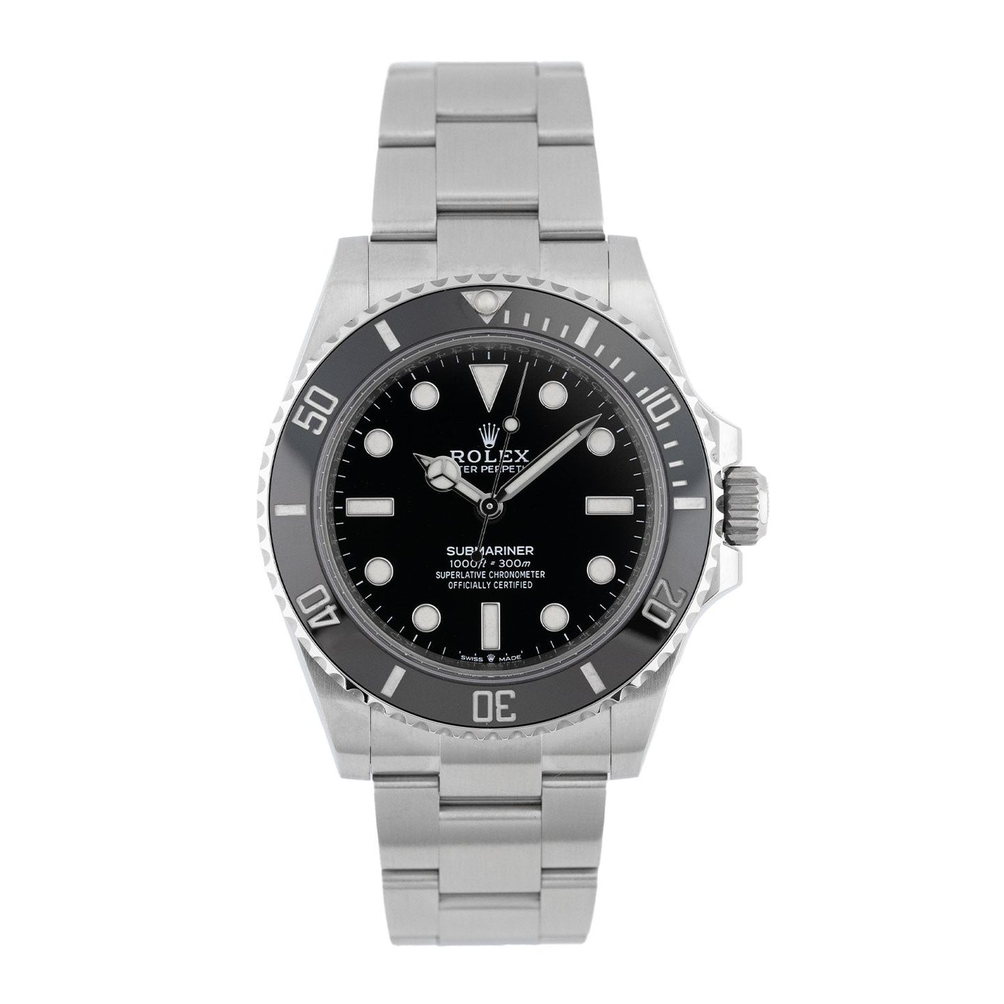 Rolex Submariner No Date 124060 (2022) - Black dial 41 mm Steel case (1/5)