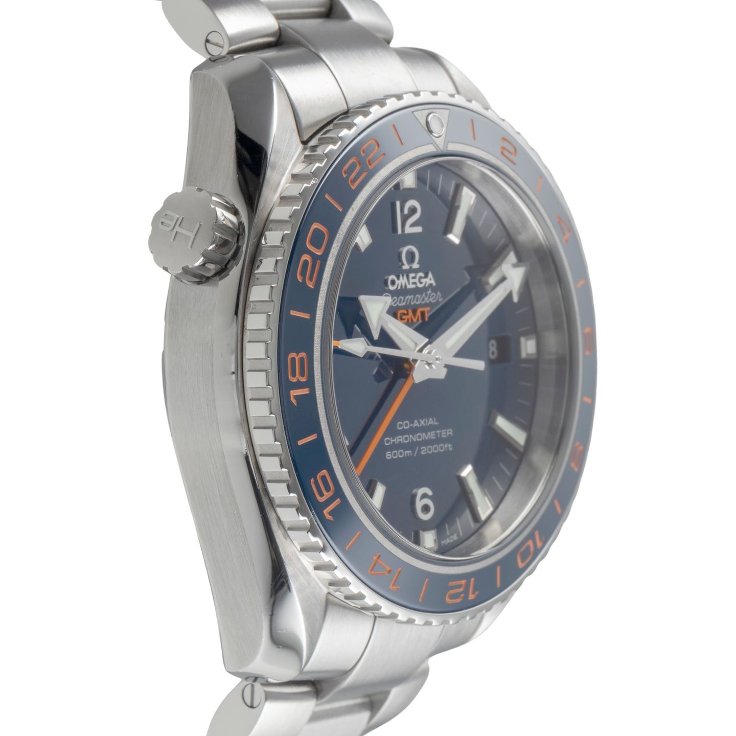 Omega Seamaster Planet Ocean 232.30.44.22.03.001 (Onbekend (willekeurig serienummer)) - Blauw wijzerplaat 44mm Staal (7/8)