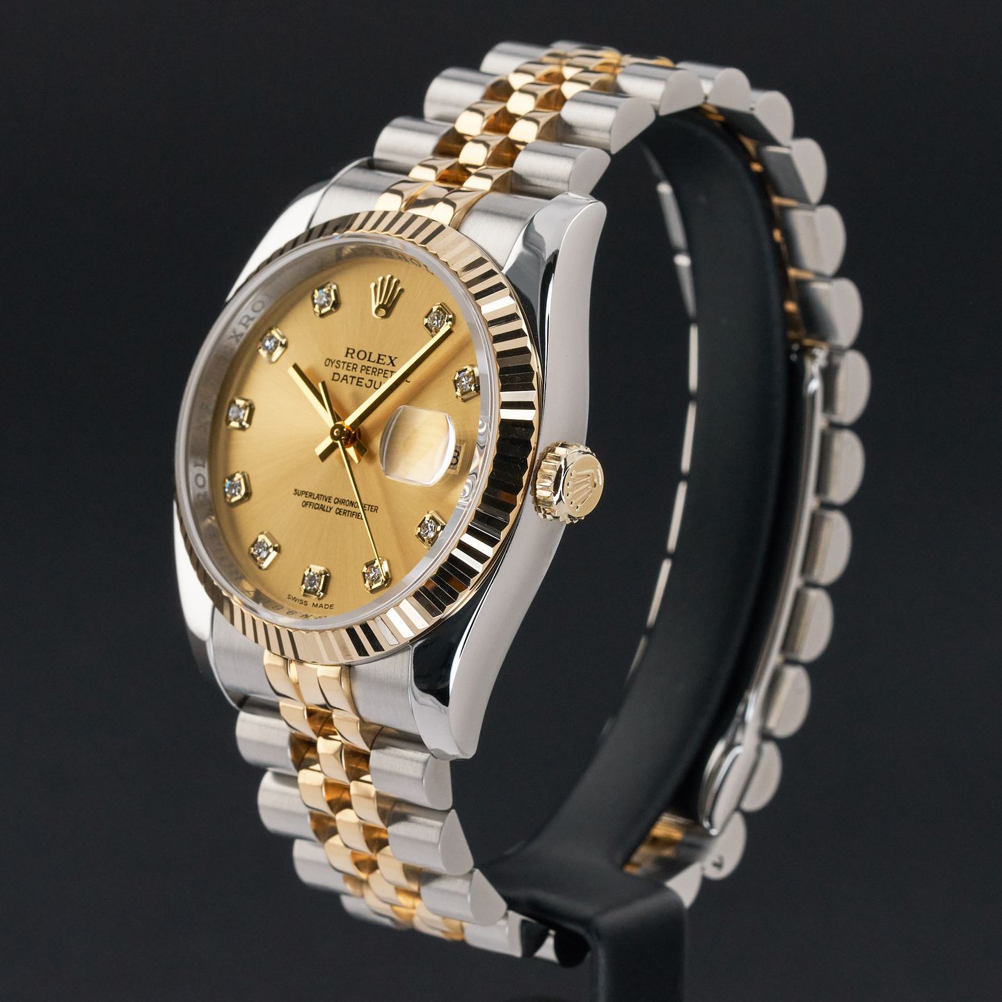Rolex Datejust 36 116233 (Onbekend (willekeurig serienummer)) - 36mm Goud/Staal (4/8)