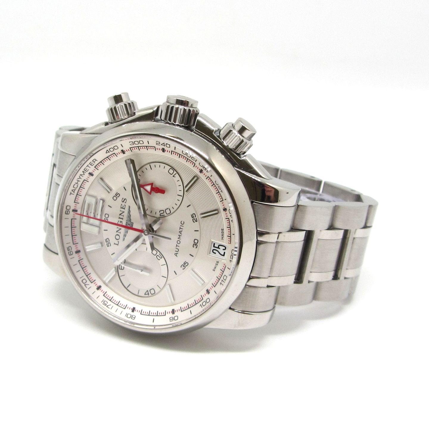 Longines Admiral L3.666.4 (2017) - Silver dial 42 mm Steel case (6/6)