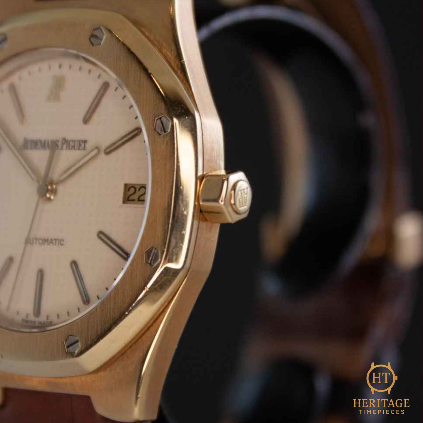 Audemars Piguet Royal Oak 14800BA (Onbekend (willekeurig serienummer)) - 36mm Geelgoud (7/8)