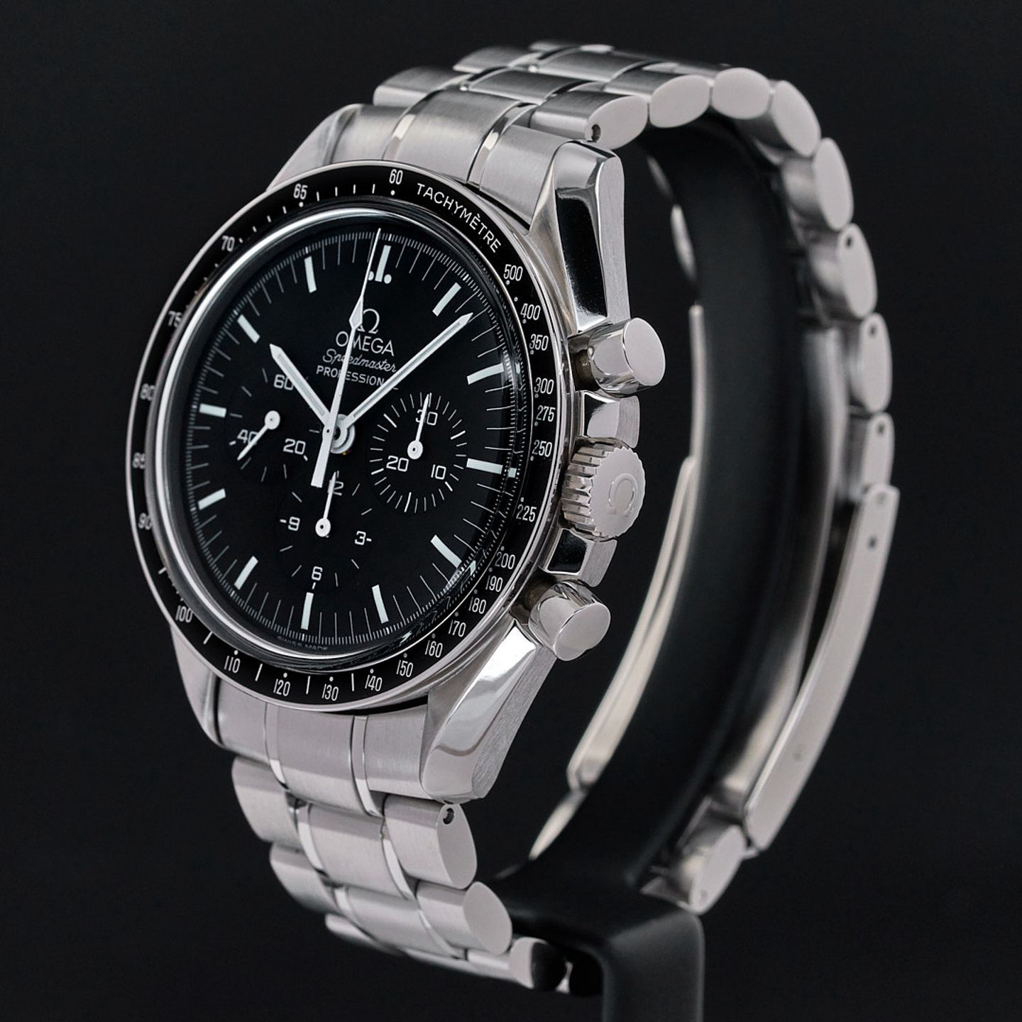 Omega Speedmaster Professional Moonwatch 3560.50 (1999) - Zwart wijzerplaat 42mm Staal (3/7)