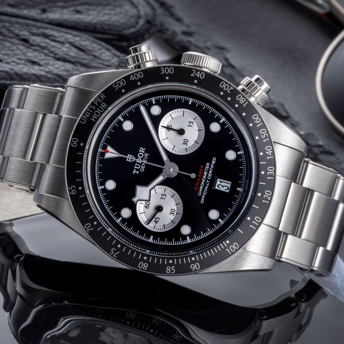 Tudor Black Bay Chrono 79360N (Unknown (random serial)) - 41 mm Steel case (2/8)