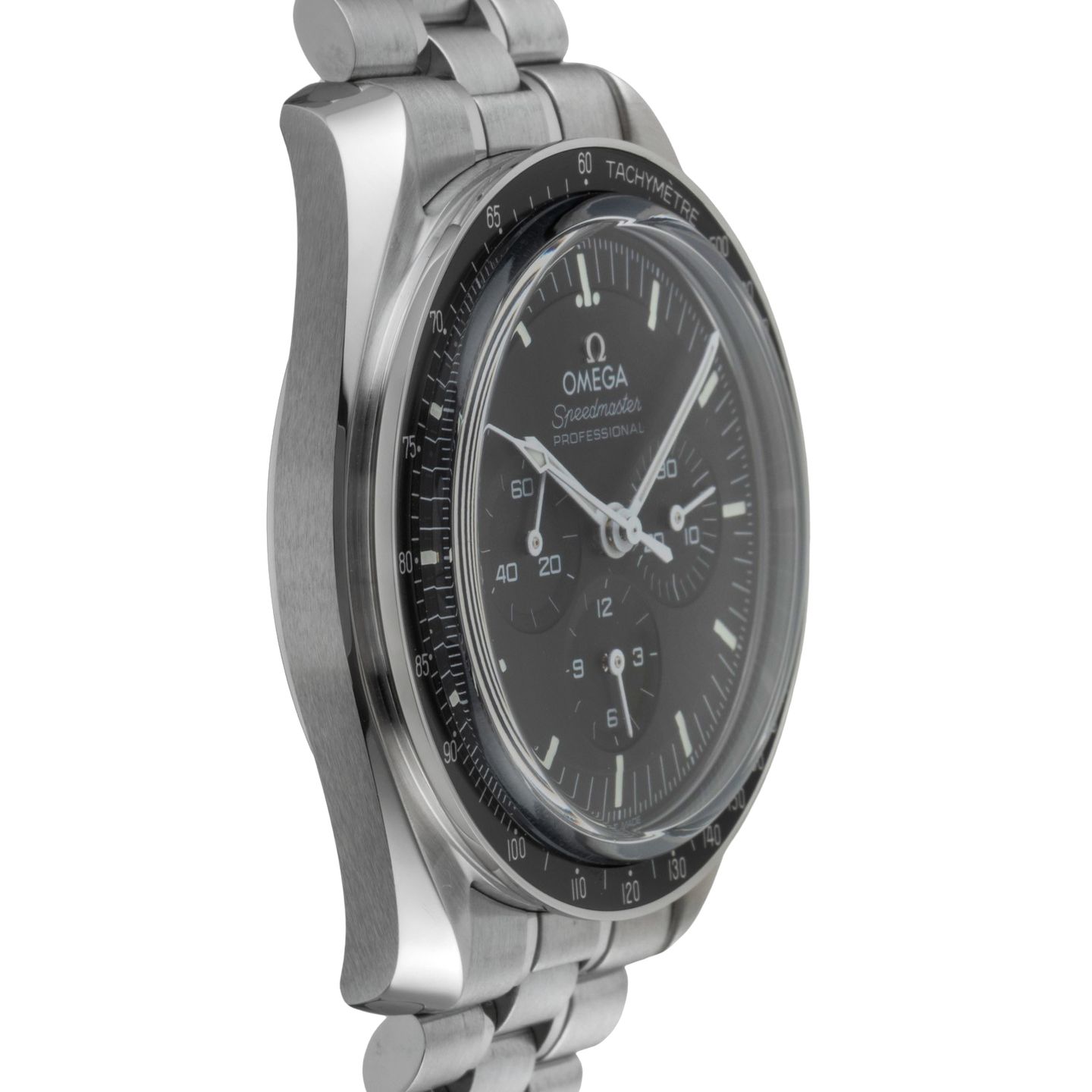 Omega Speedmaster Professional Moonwatch 310.30.42.50.01.002 (Onbekend (willekeurig serienummer)) - Zwart wijzerplaat 42mm Staal (7/8)