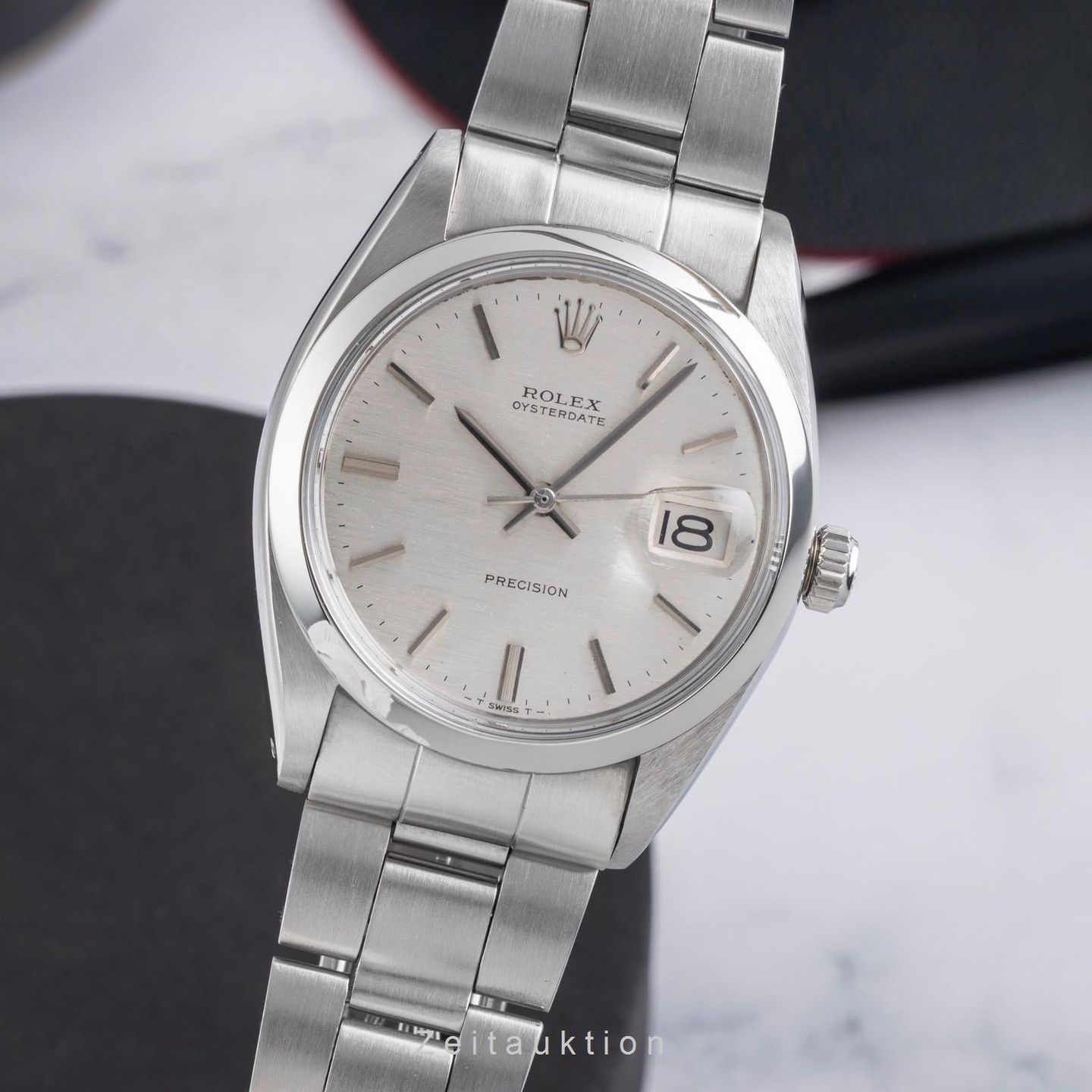 Rolex Oyster Precision 6694 (1972) - Silver dial 34 mm Steel case (1/8)