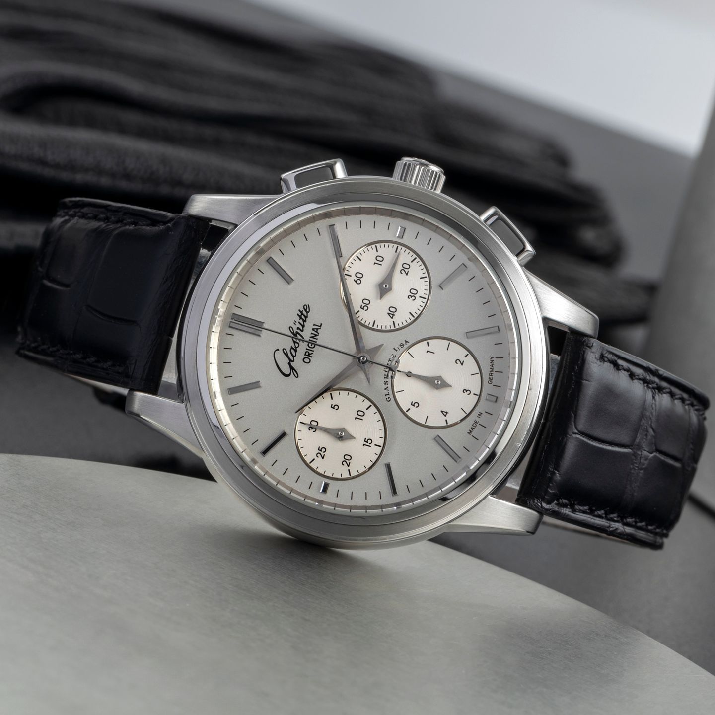 Glashütte Original Senator Chronograph 1-39-31-11-13-04 - (2/8)