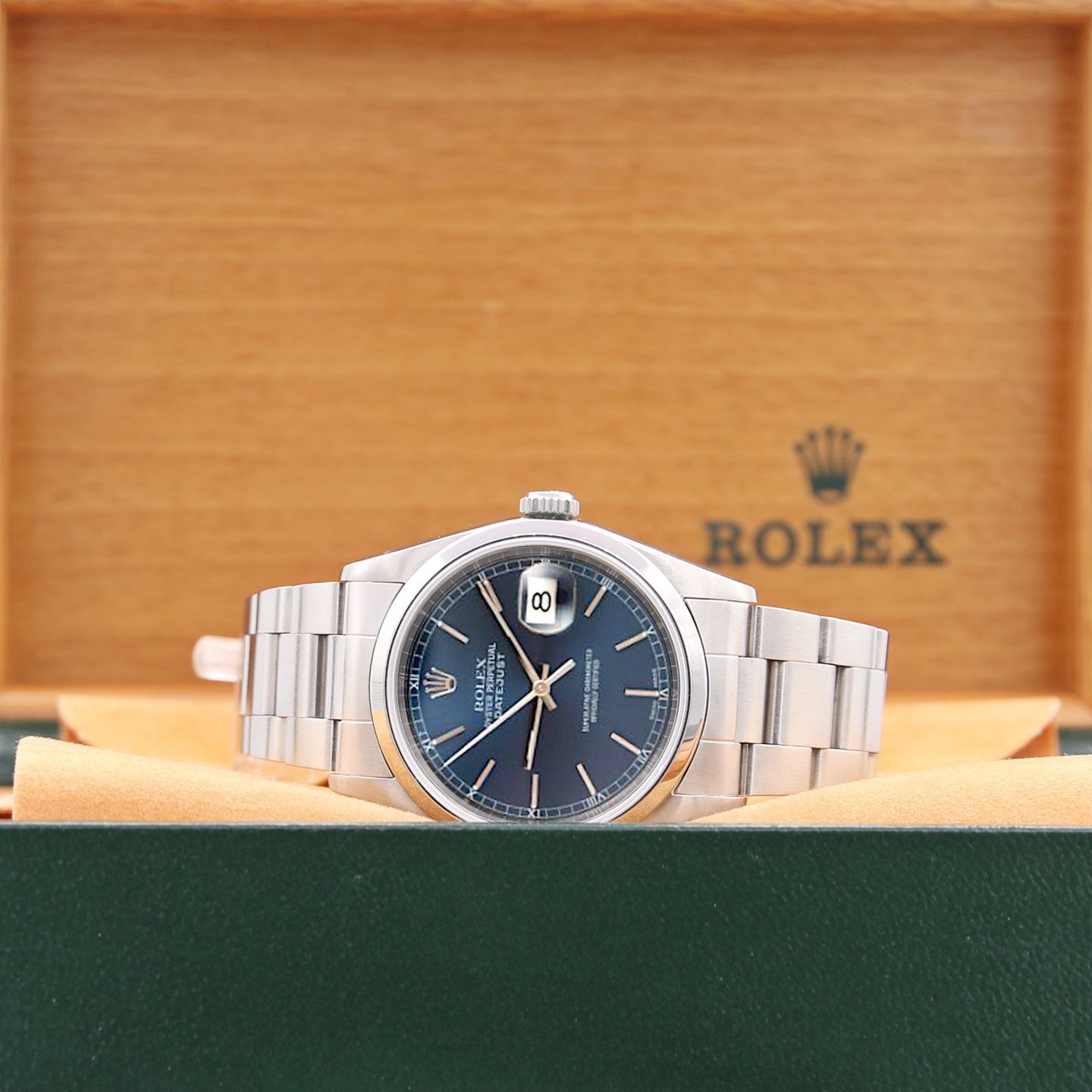 Rolex Datejust 36 16200 (Unknown (random serial)) - 36 mm Steel case (1/8)