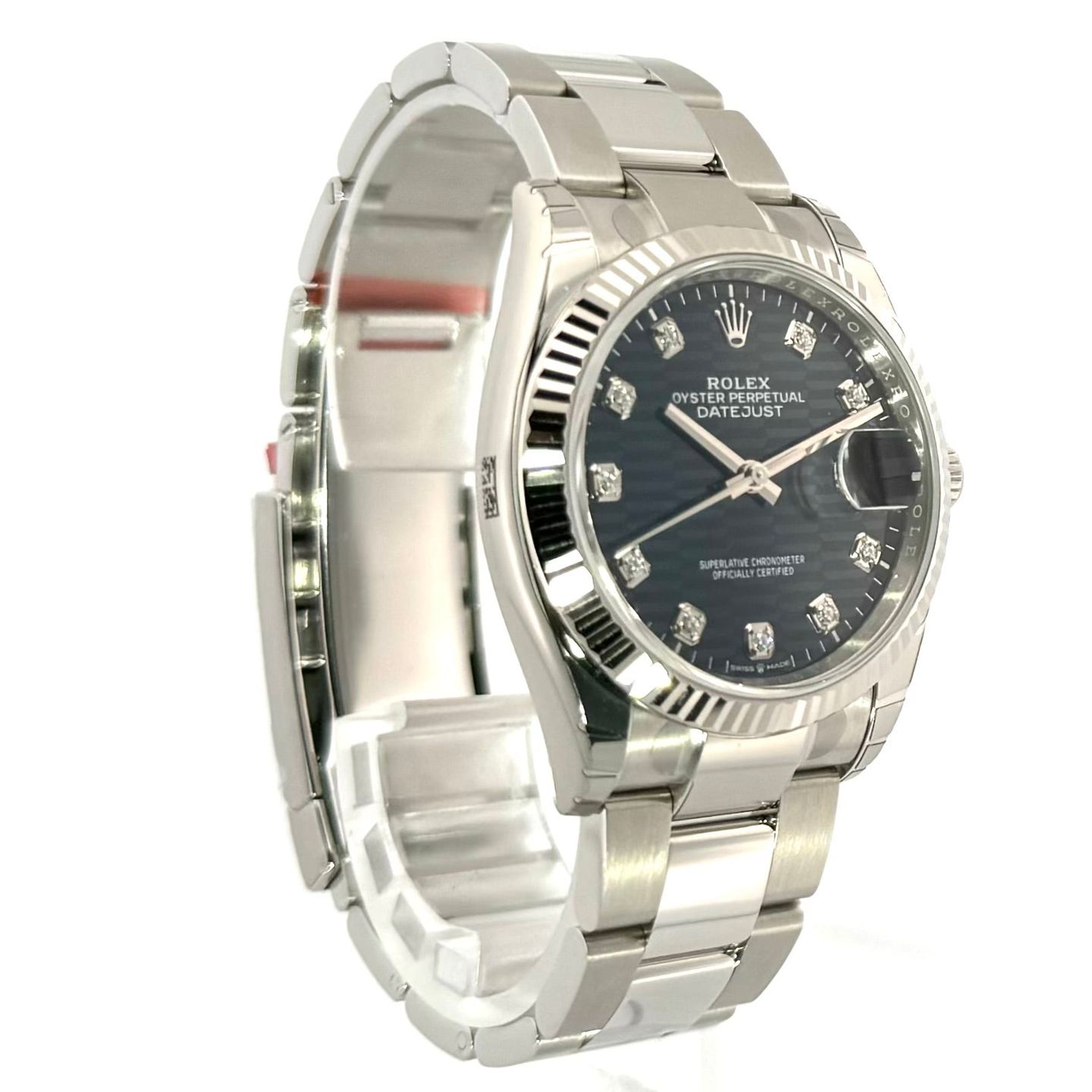 Rolex Datejust 36 126234 (2024) - Blauw wijzerplaat 36mm Staal (3/7)