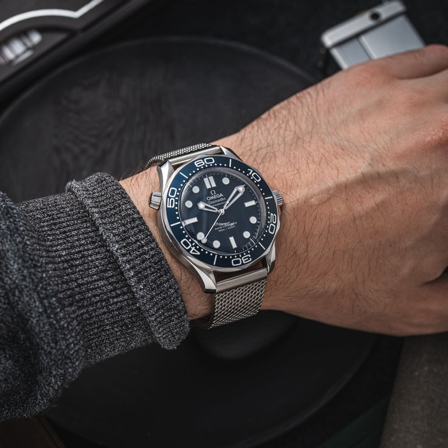 Omega Seamaster Diver 300 M 210.30.42.20.03.002 (2023) - Blue dial 42 mm Steel case (5/8)