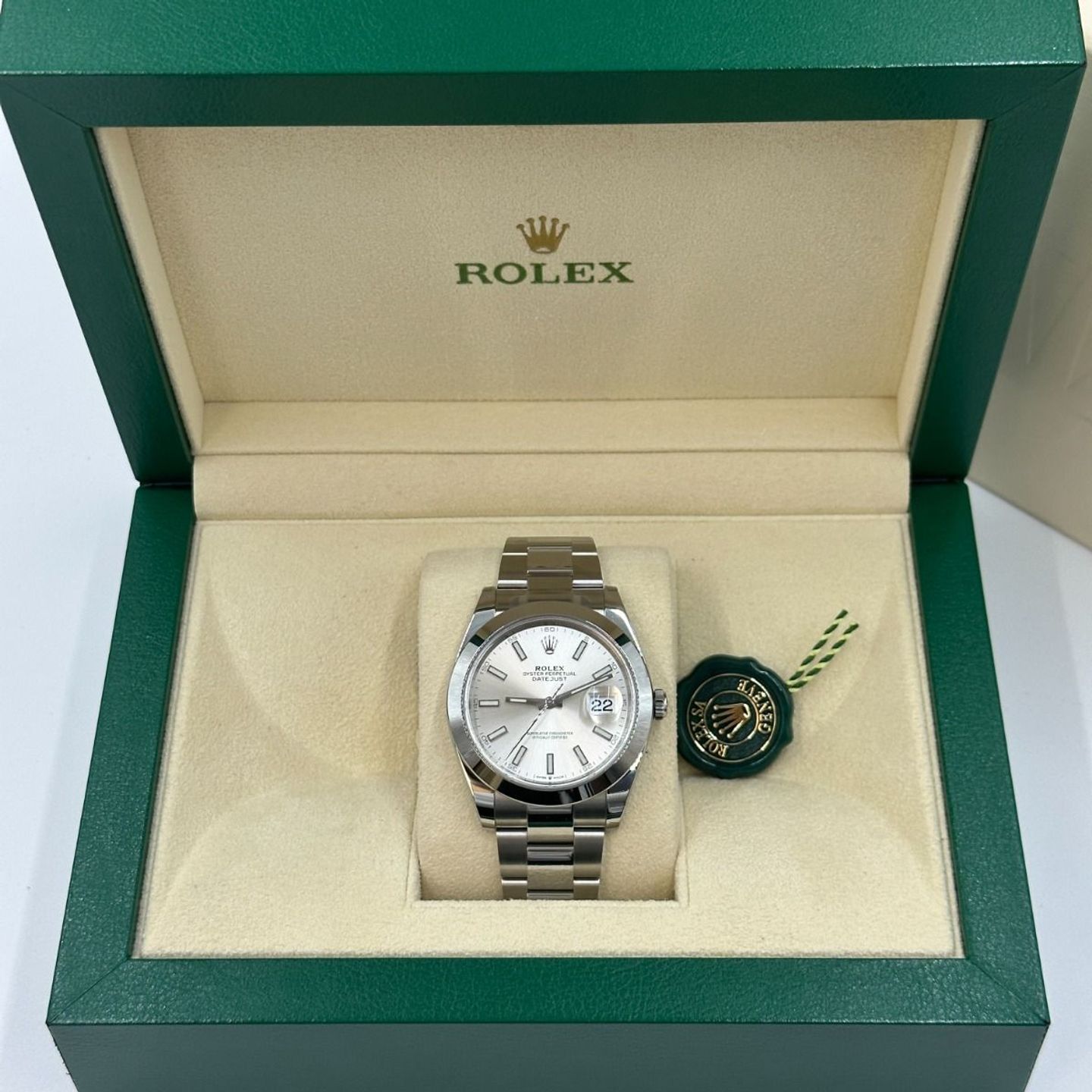 Rolex Datejust 41 126300 (2024) - Zilver wijzerplaat 41mm Staal (4/8)