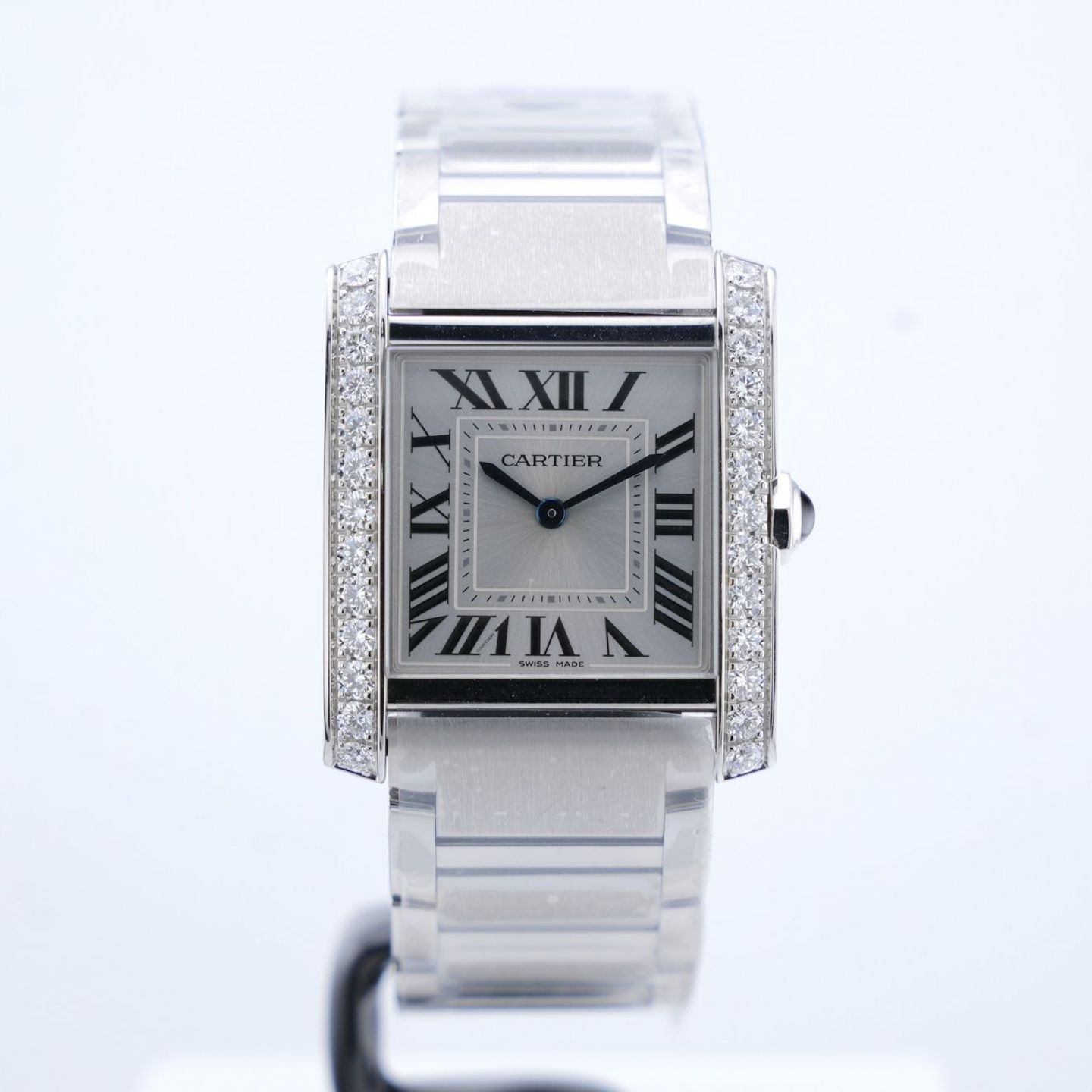 Cartier Tank Française W4TA0021 (2023) - Silver dial 32 mm Steel case (2/24)