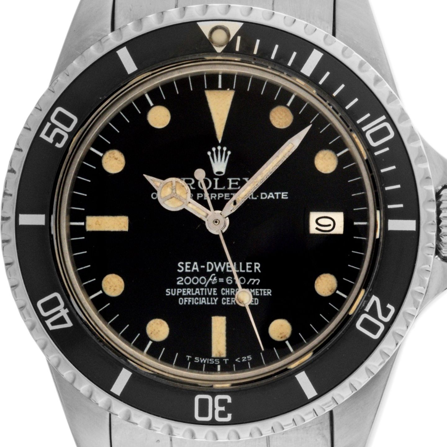 Rolex Sea-Dweller 1665 (1978) - Black dial 40 mm Steel case (1/8)