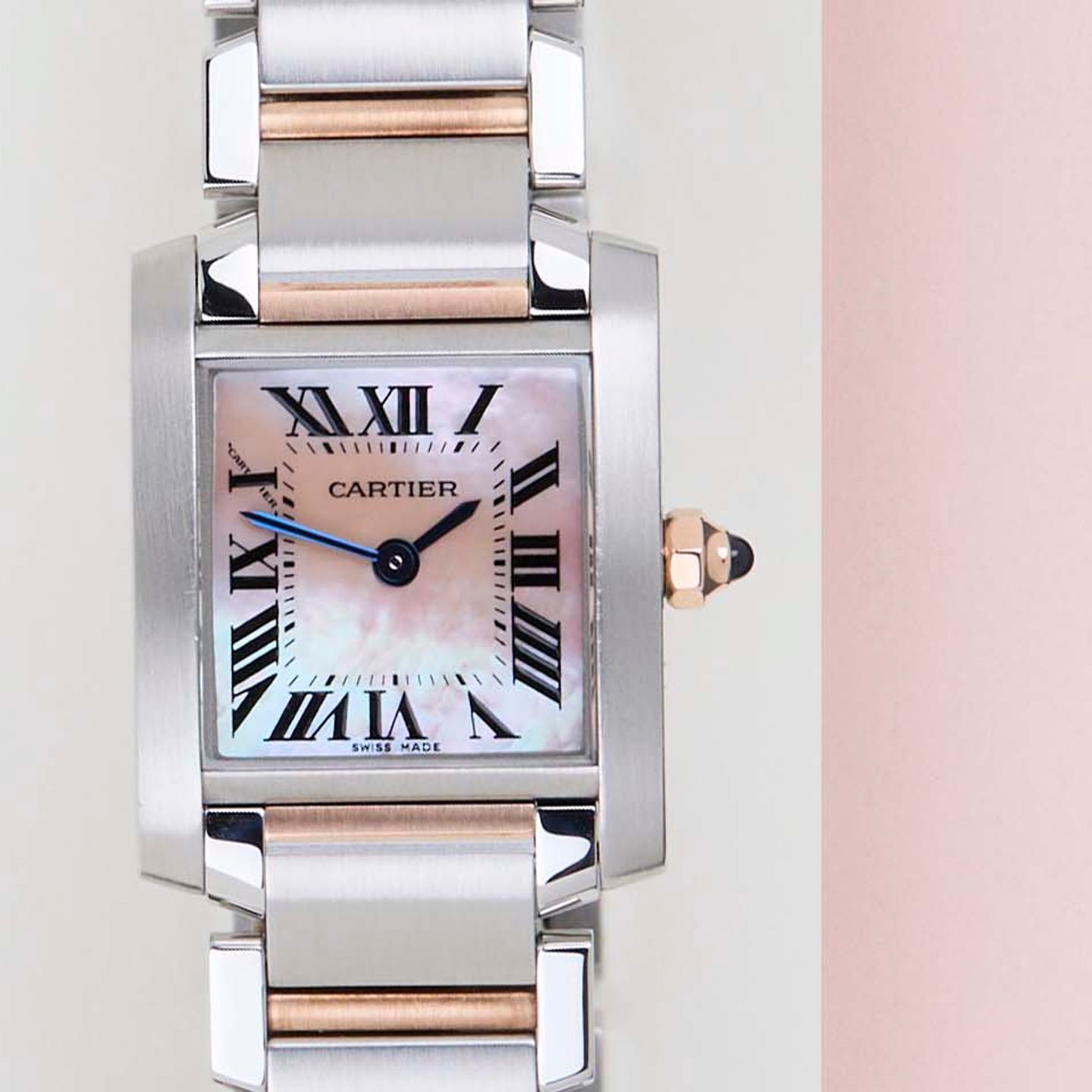 Cartier Tank Française W51027Q4 (2011) - 20 mm (5/8)