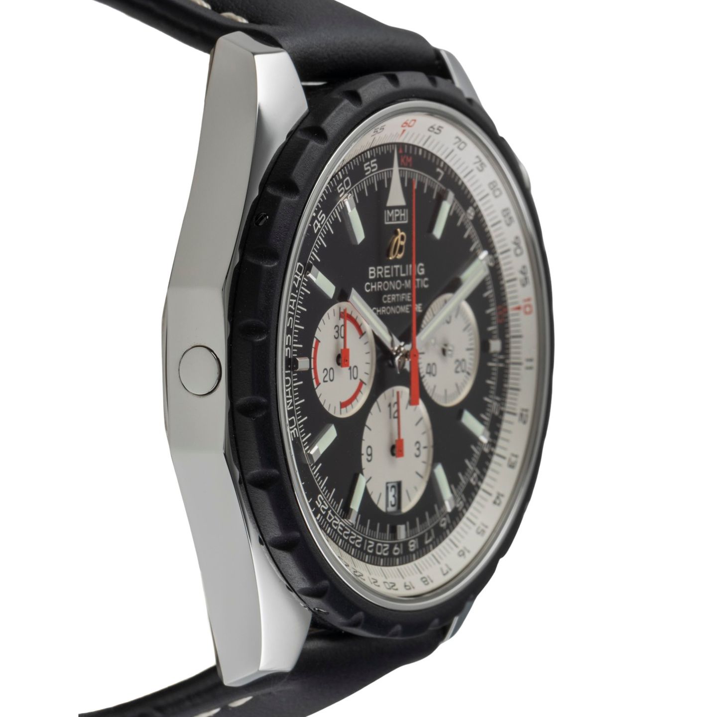 Breitling Chrono-Matic 49 A14360 (Onbekend (willekeurig serienummer)) - 49mm Staal (7/8)