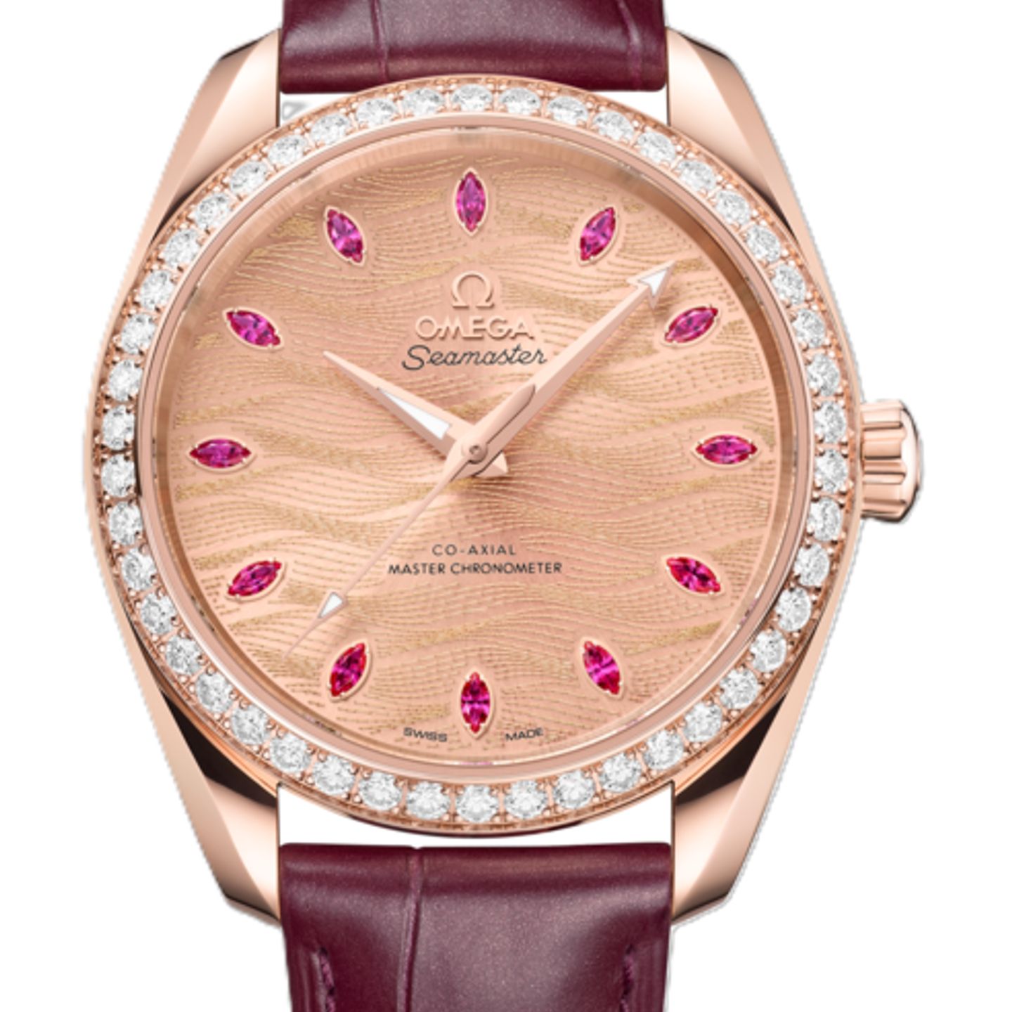 Omega Seamaster Aqua Terra 220.58.38.20.99.007 (2026) - Pink dial 38 mm Rose Gold case (1/1)