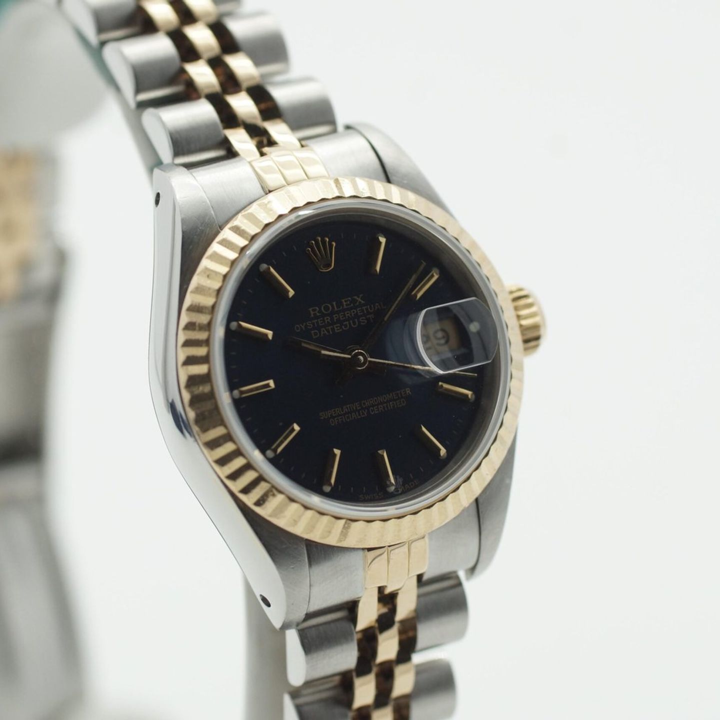 Rolex Lady-Datejust 69173 (1990) - 26mm Goud/Staal (3/8)