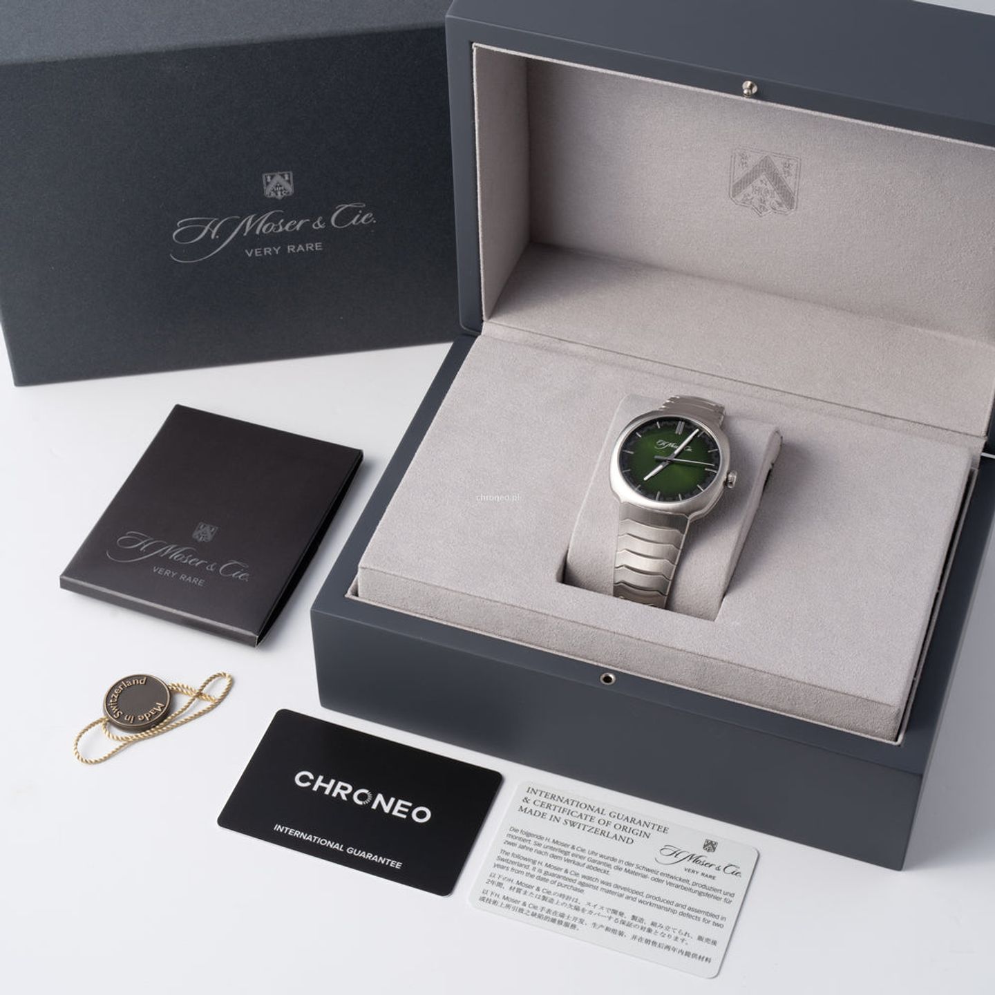 Unknown Unknown 6200-1200 (2023) - Groen wijzerplaat 40mm Staal (8/8)