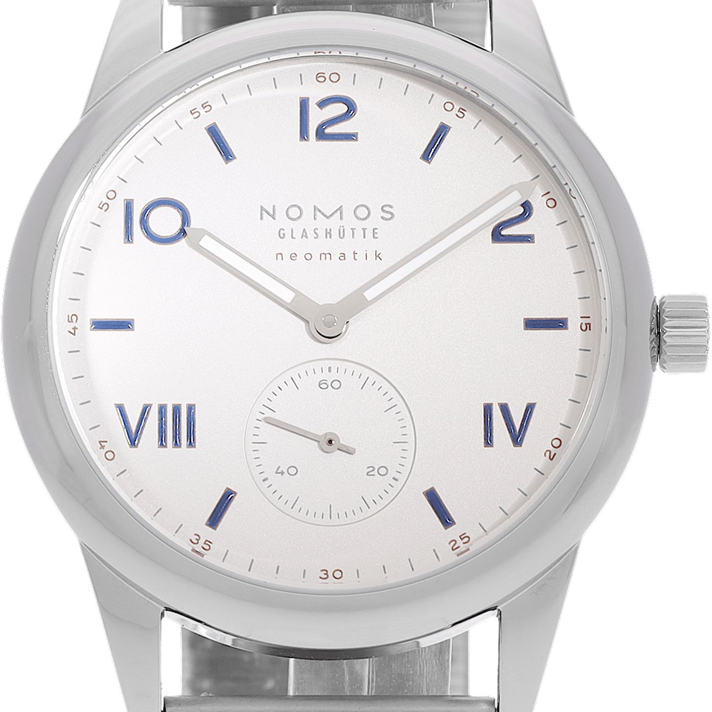 NOMOS Club Campus Neomatik 766 (2021) - Wit wijzerplaat 40mm Staal (1/5)