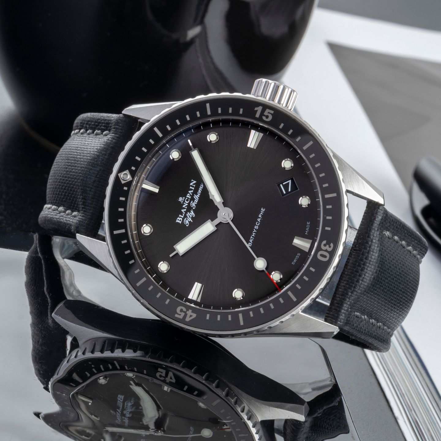 Blancpain Fifty Fathoms Bathyscaphe 5000-1110-B52A - (2/8)