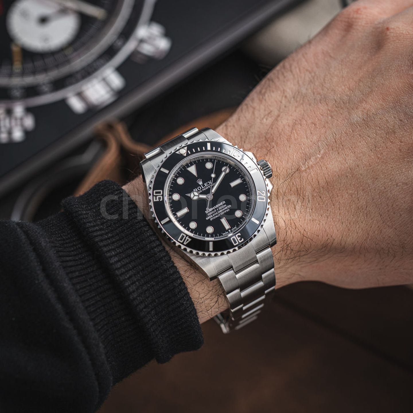 Rolex Submariner No Date 124060 (2023) - Black dial 41 mm Steel case (3/8)