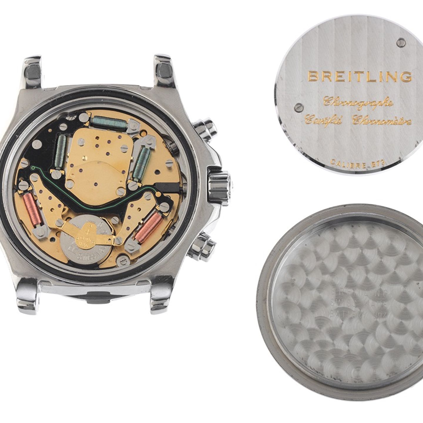 Breitling Colt Chronograph A73380 (2006) - Black dial 41 mm Steel case (8/8)