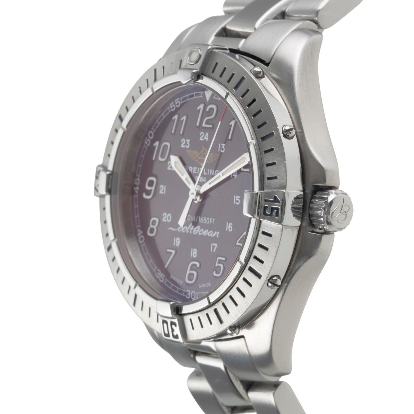 Breitling Colt A64350 (2001) - 38 mm Steel case (6/8)