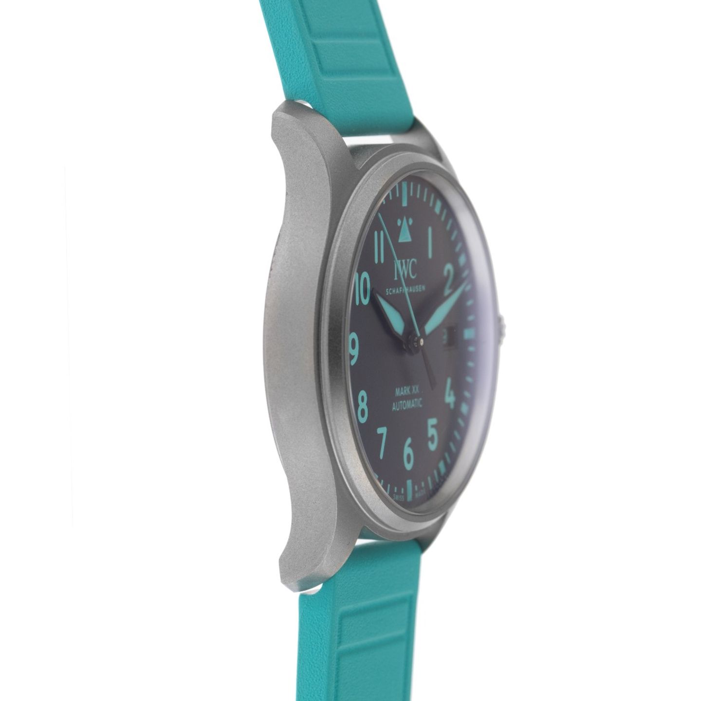 IWC Pilot IW328210 (2025) - Black dial 40 mm Titanium case (5/7)