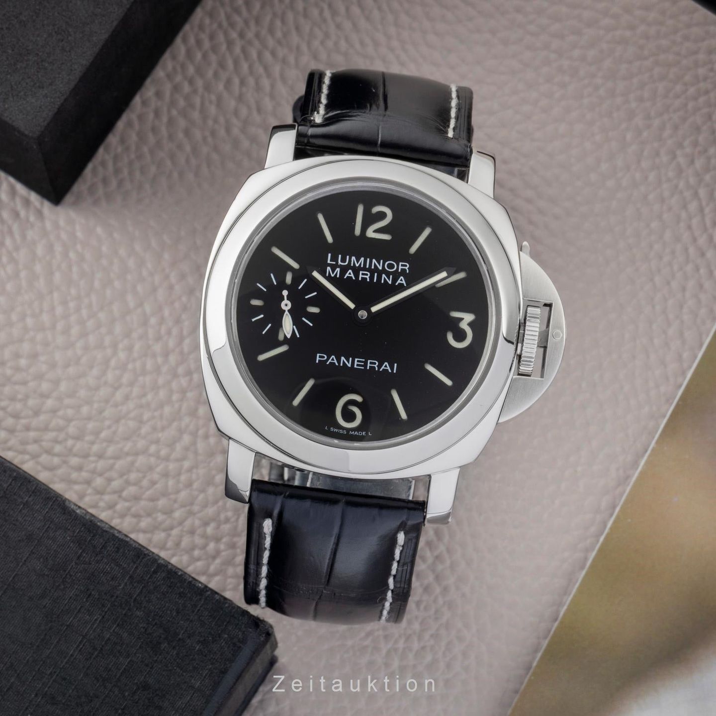 Panerai Luminor Marina PAM00111 (Onbekend (willekeurig serienummer)) - 44mm Staal (3/8)