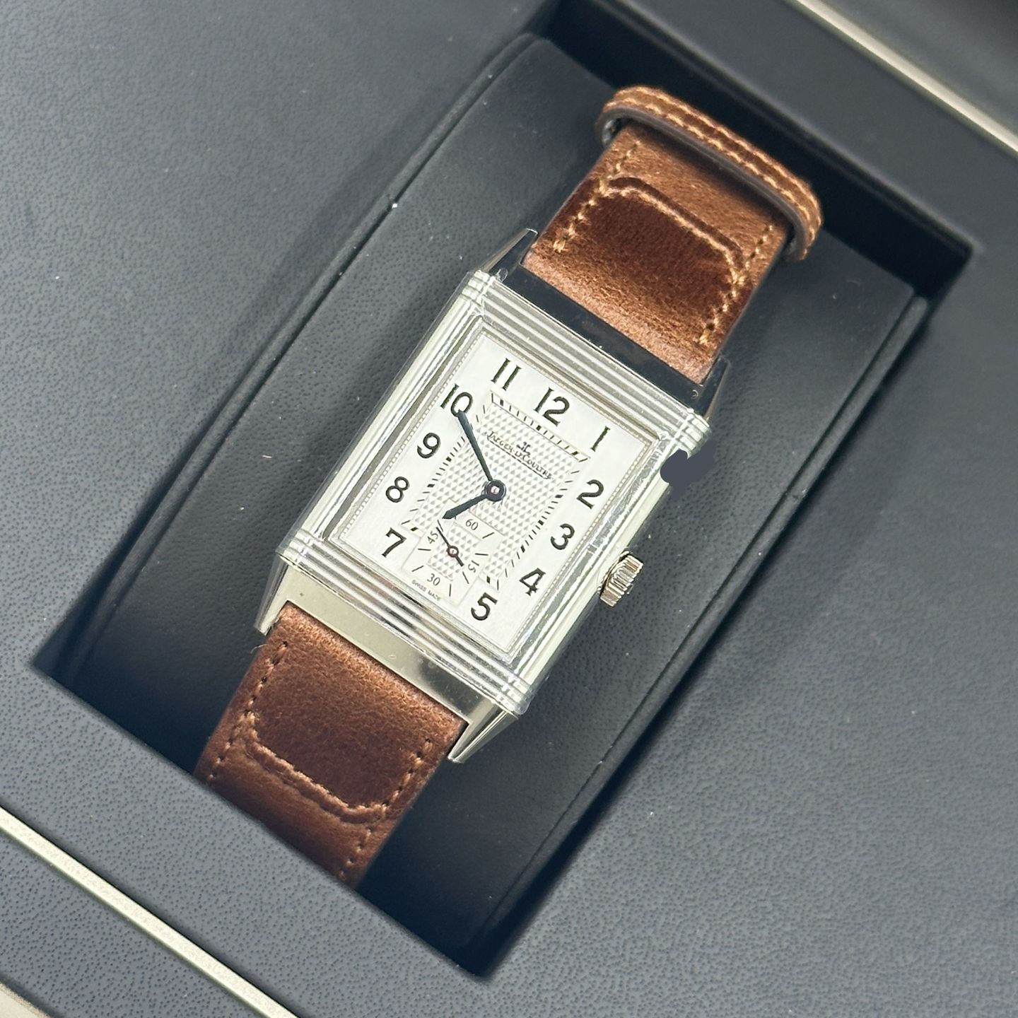 Jaeger-LeCoultre Reverso Classic Small Q2438522 (2024) - Zilver wijzerplaat 42mm Staal (8/8)