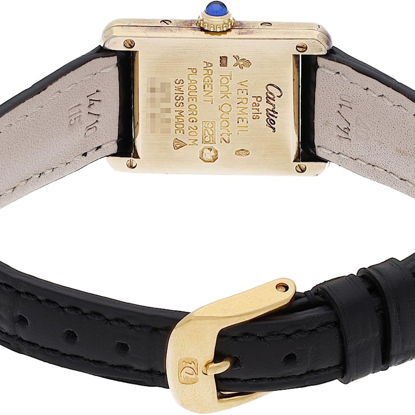 Cartier Tank Vermeil 5057001 (1994) - 20 mm (5/5)