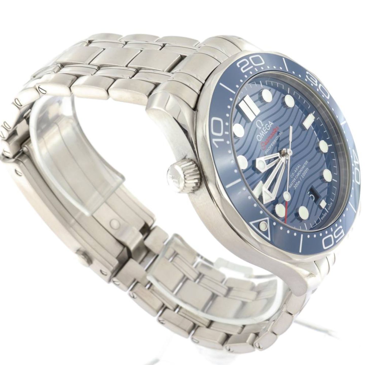 Omega Seamaster Diver 300 M 210.30.42.20.03.001 (2020) - Blue dial 42 mm Steel case (3/8)