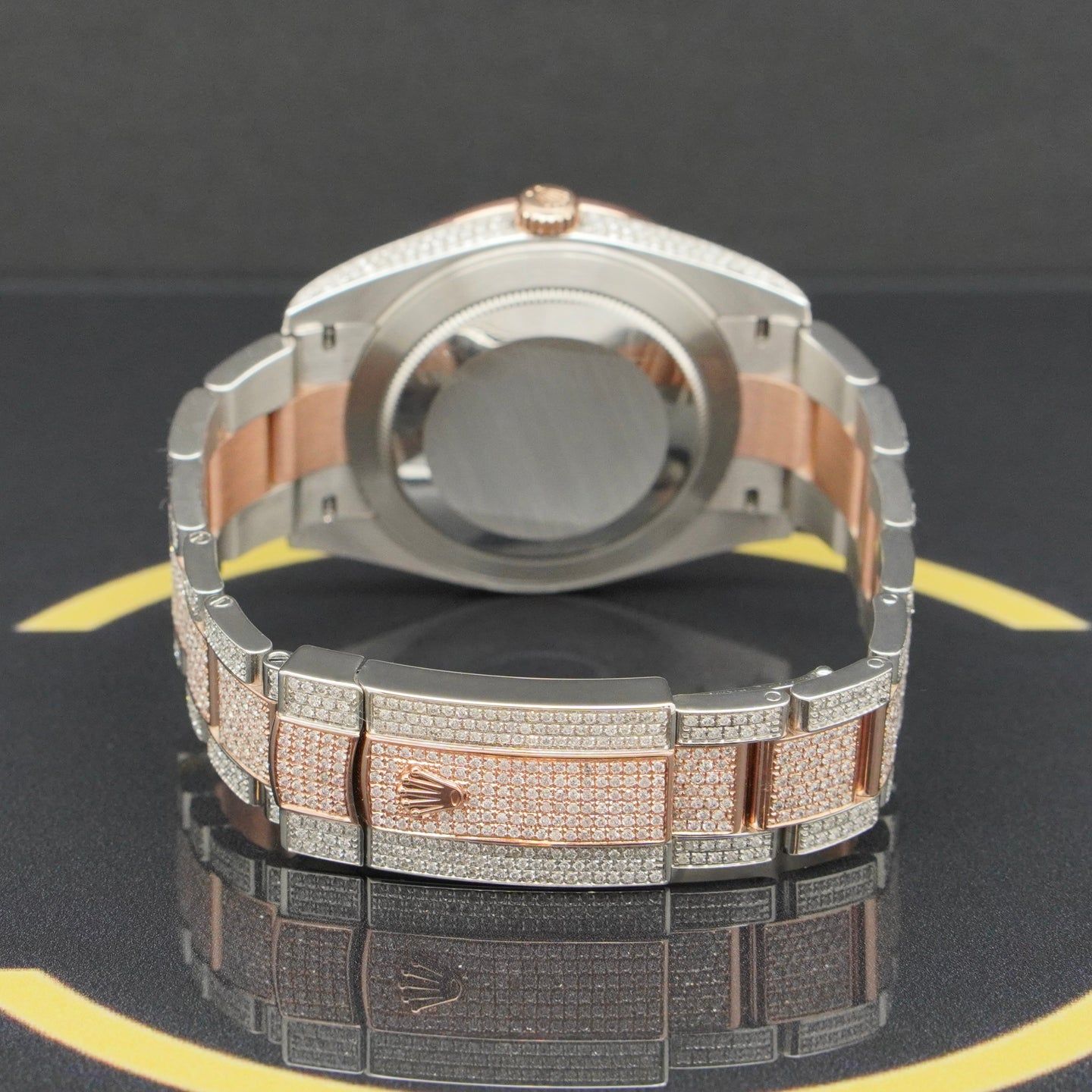 Rolex Datejust 41 126301 (2023) - Diamond dial 41 mm Gold/Steel case (7/7)