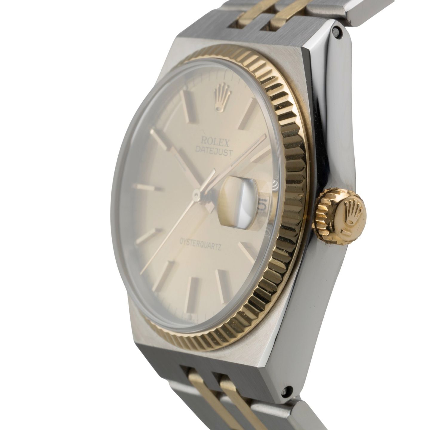 Rolex Datejust Oysterquartz 17013 (1979) - 36 mm Gold/Steel case (6/8)