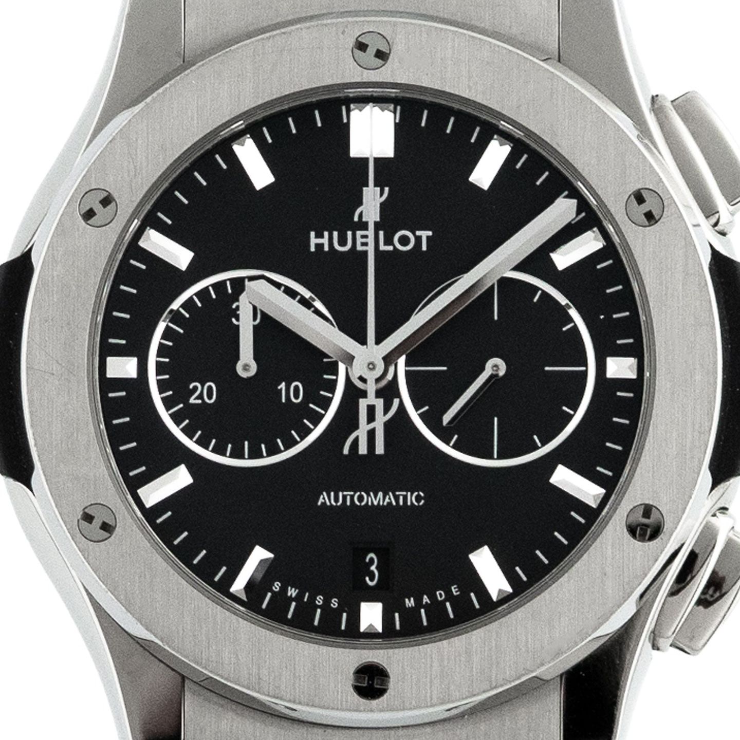 Hublot Classic Fusion Chronograph 541.NX.1171.LR (Unknown (random serial)) - Black dial 42 mm Titanium case (2/6)