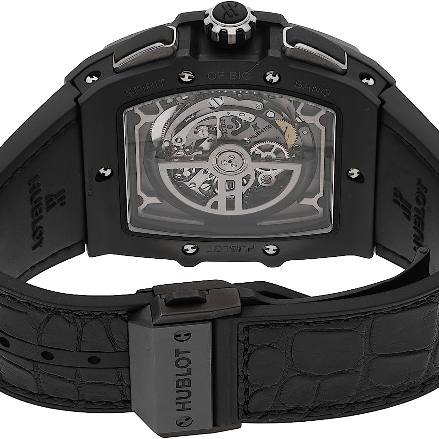 Hublot Spirit of Big Bang 601.CI.0173.RX (2019) - Transparent dial 45 mm Ceramic case (5/5)