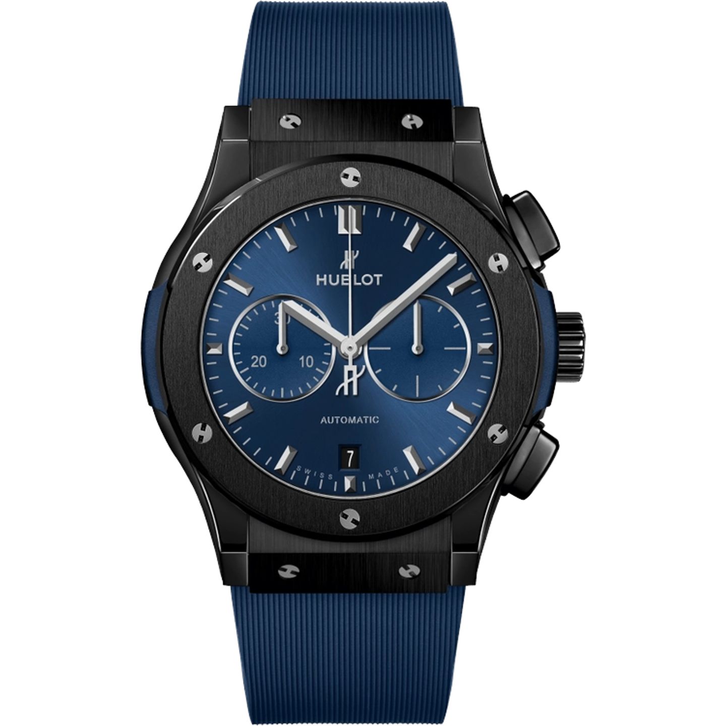 Hublot Classic Fusion Chronograph 541.CM.7170.RX (2025) - Blue dial 42 mm Ceramic case (1/1)